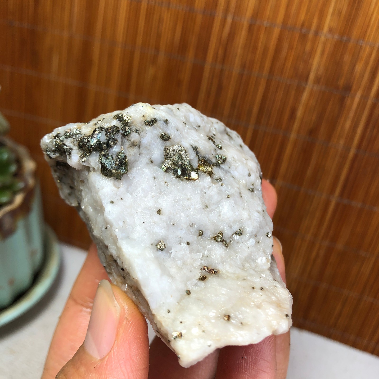 126g Natural rainbow Copper crystal paragenesis ore Uncut original Stone A5495
