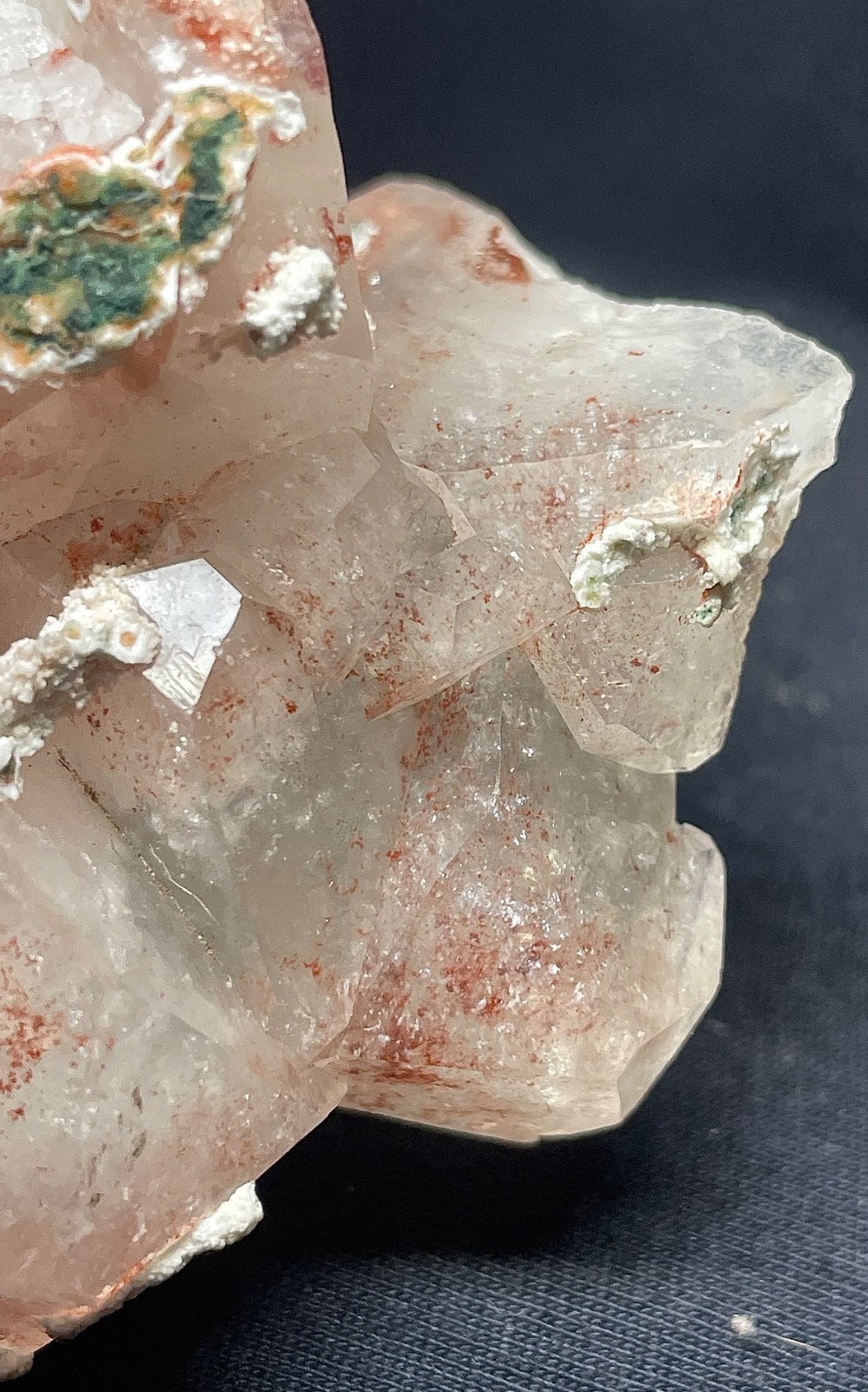 Natural red Apophyllite crystal specimen 146 gr 6.6×7.5×5.5 cm video