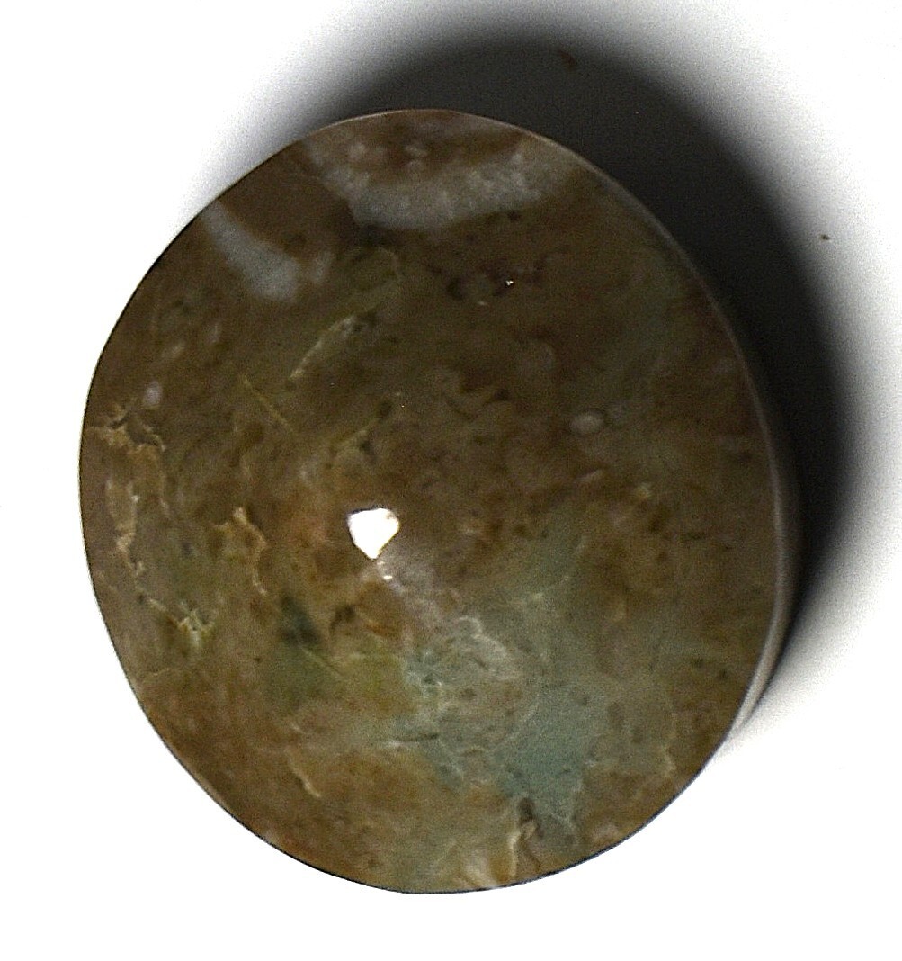 Natural Flowering Jade Blue Olive and Brown Setting/Display with Setting Options