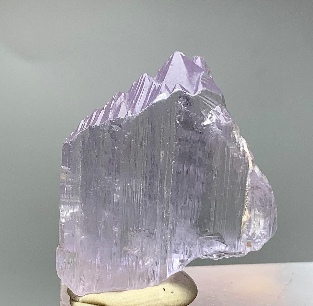 68 Carat Natural Pink Kunzite Crystal From Afghanistan