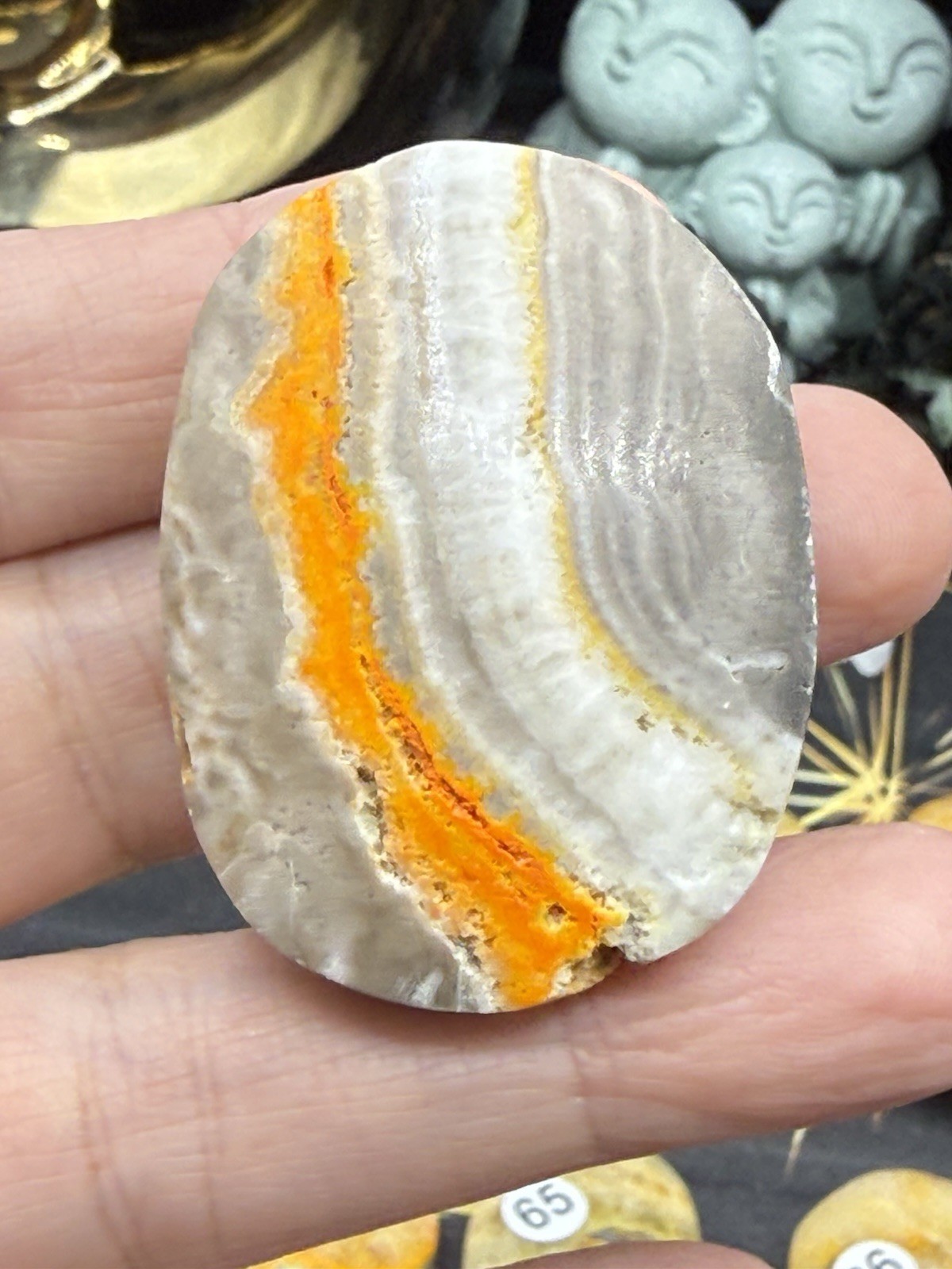 Natural Bumblebee Jasper Palms Druze vugs raw Free shipping
