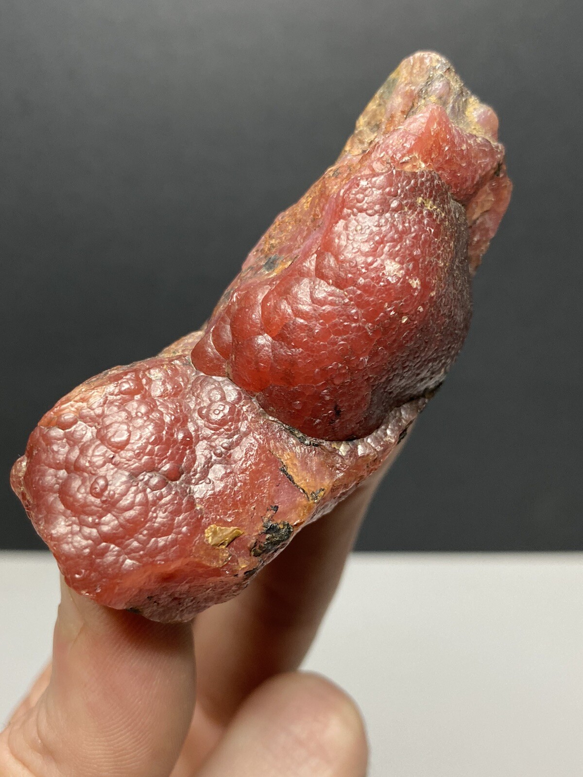 Gorgeous Deep Red Botryoidal Rhodochrosite – Kazakhstan – Rare