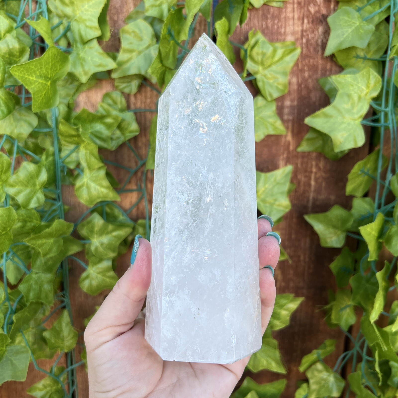 3 Piece Large Polished Quartz Crystal Points – 5 Pounds Wholesale Crystal Towers