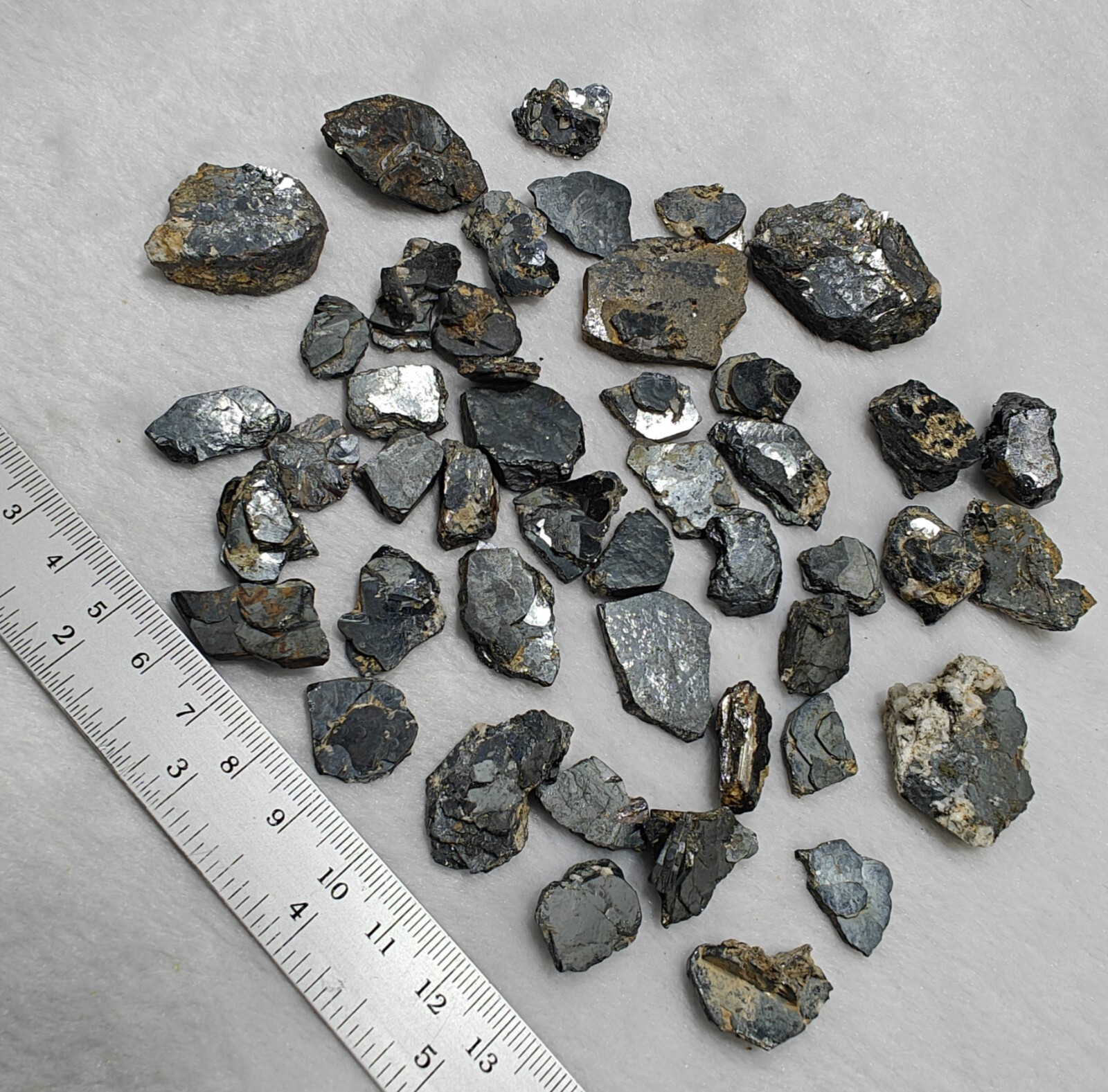 220 grams Natural Hematite Collection