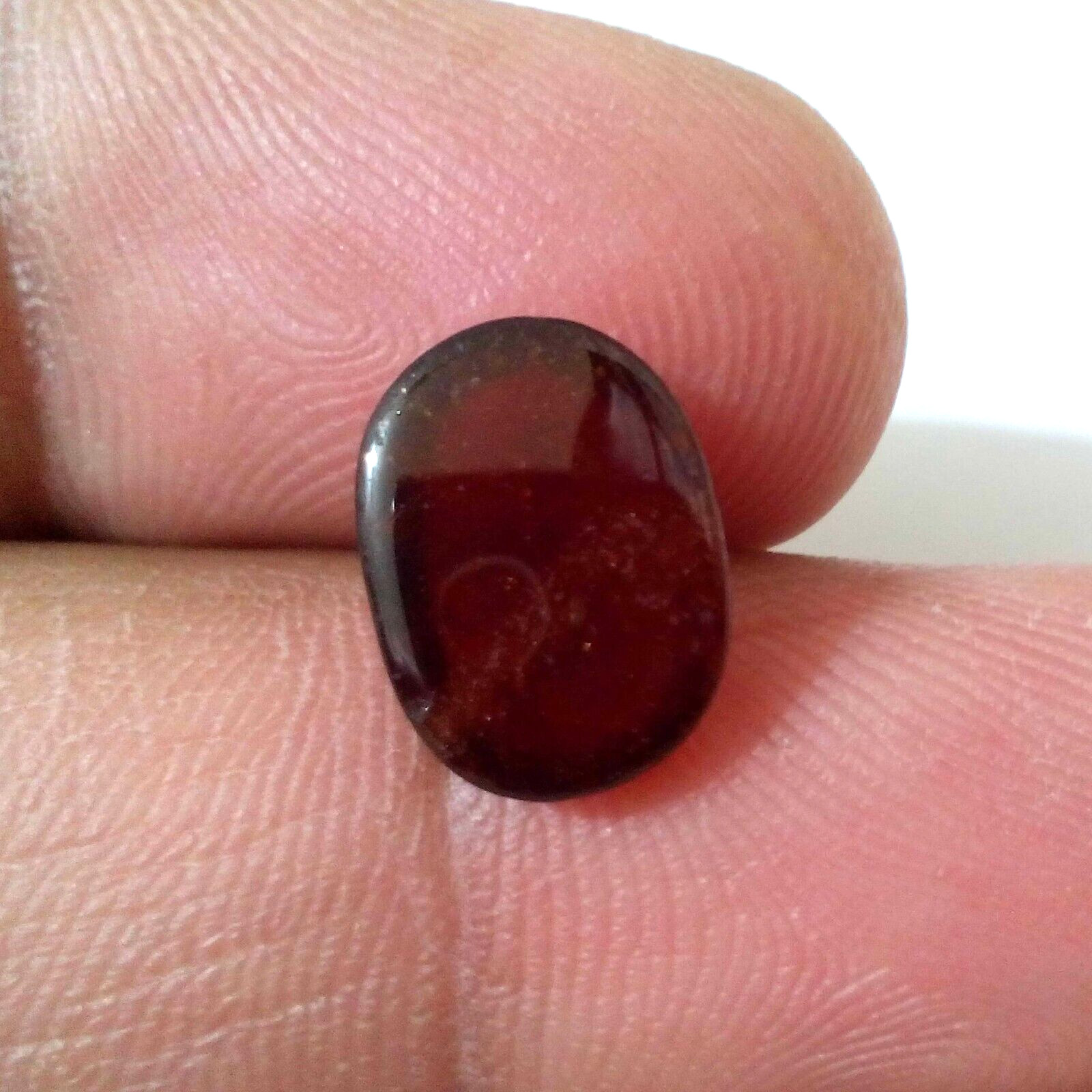 Outstanding AAA+ Hessonite Red Garnet Cabochon Oval 5 Crt Loose Gemstone