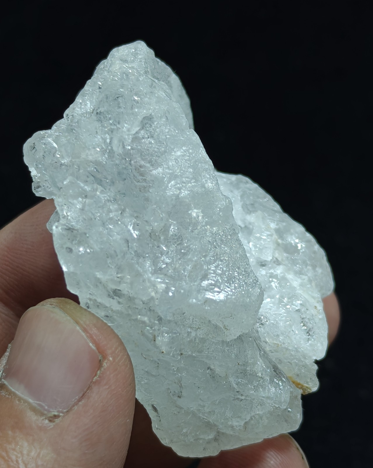 Natural Pollucite 76 grams Etched Formation