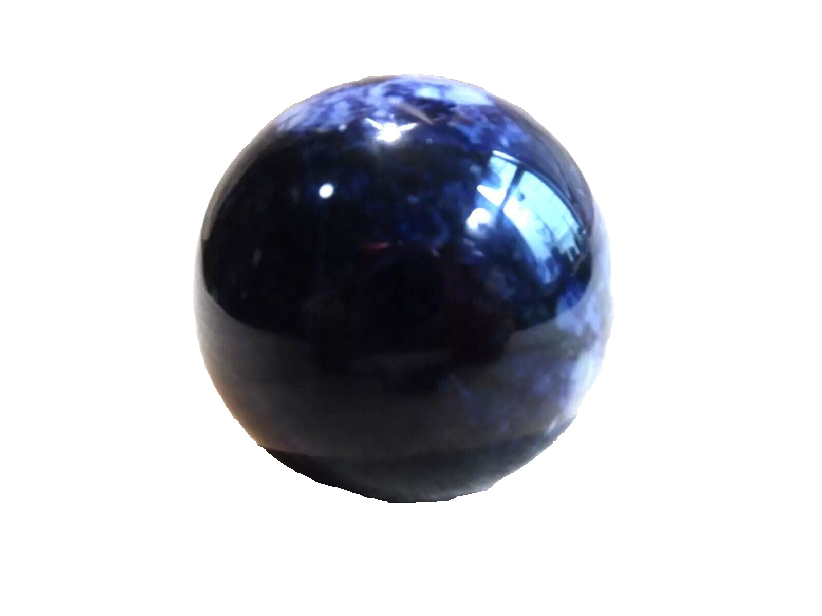 Dumortierite Sphere 2 Inch Dark Navy Blue