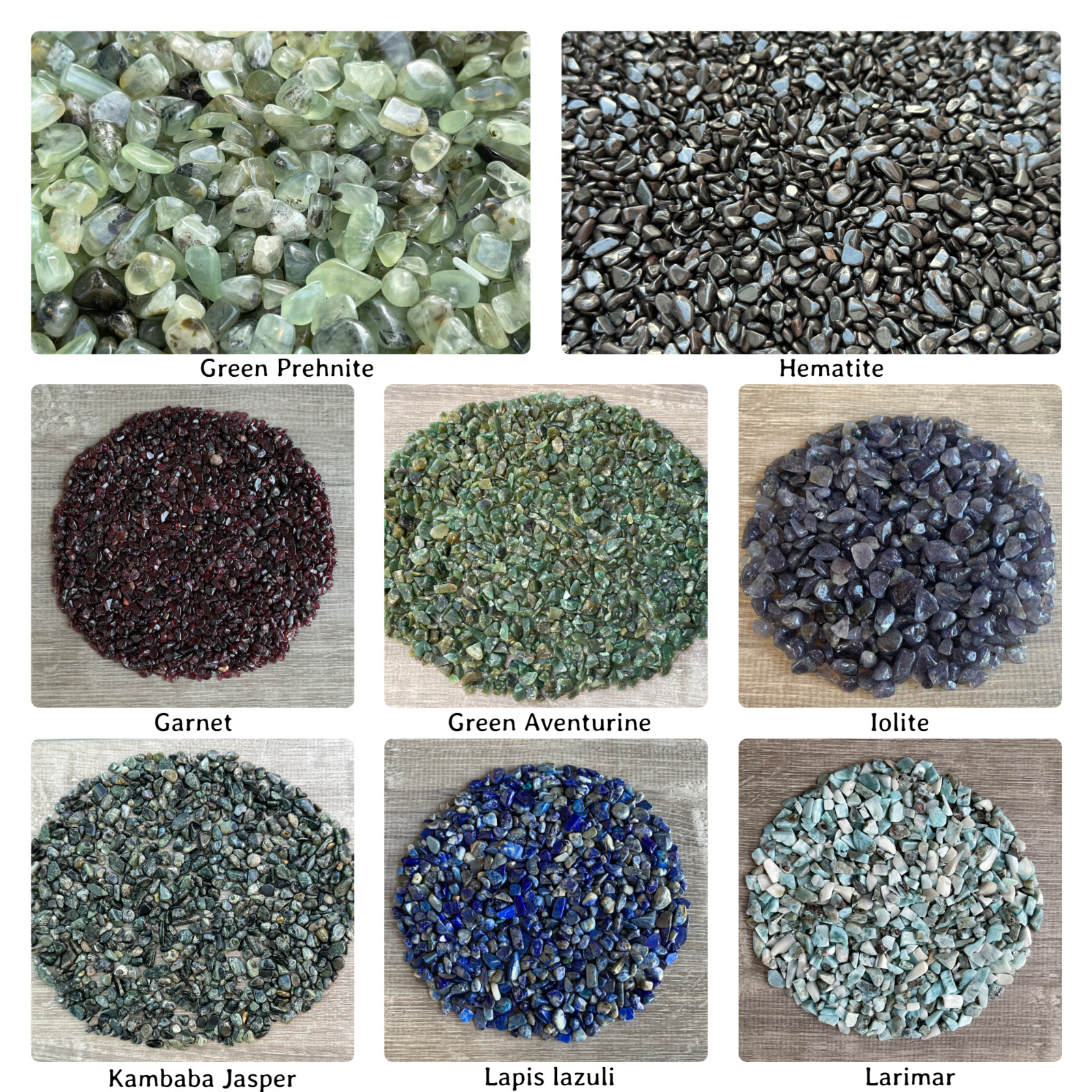 Grade A++ Semi Tumbled Gemstone Mini Chips 3 – 18 mm, Wholesale Bulk Lot