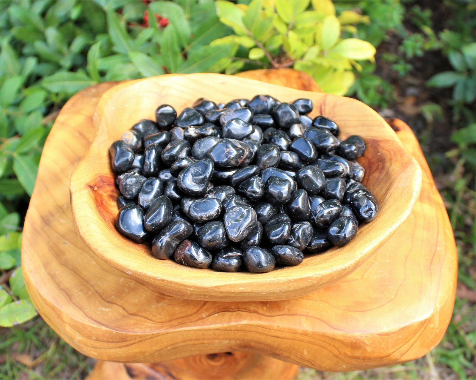 1/4 lb Bulk Lot Black Onyx Tumbled Stone Crystal Healing Gemstone Reiki 4 oz