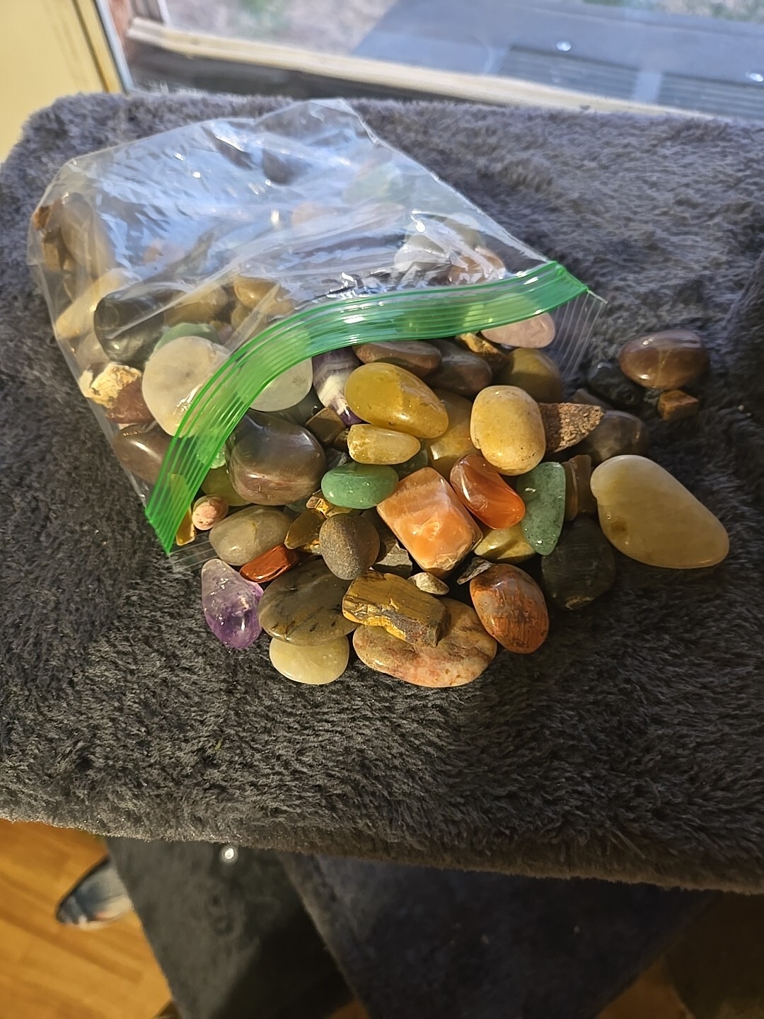 polished and raw stones . Great for jewelry, making. Jadeit, Amethyst Amitrine