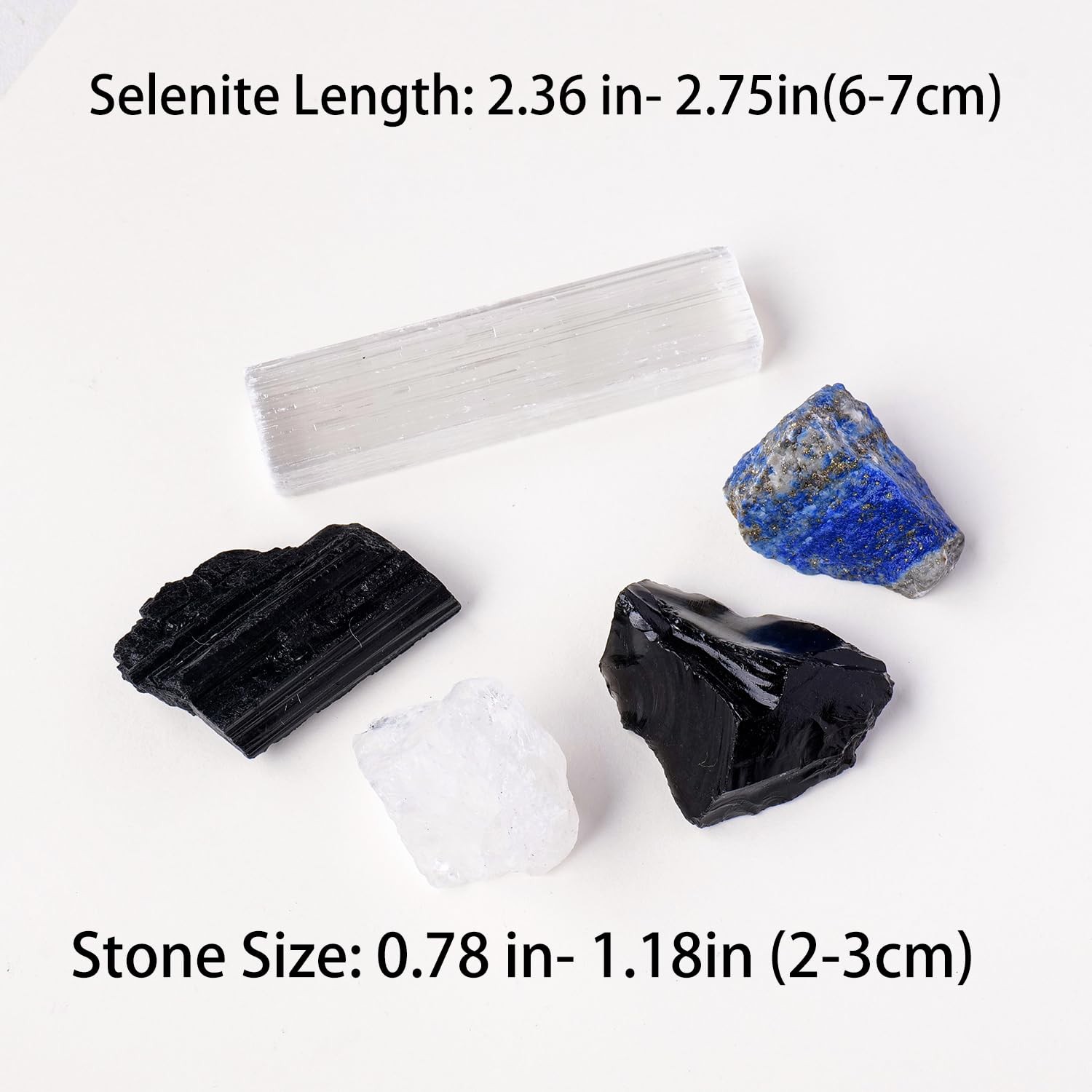 Protection Crystal Stone Set for House and Family Protection Set of 5 Pieces …