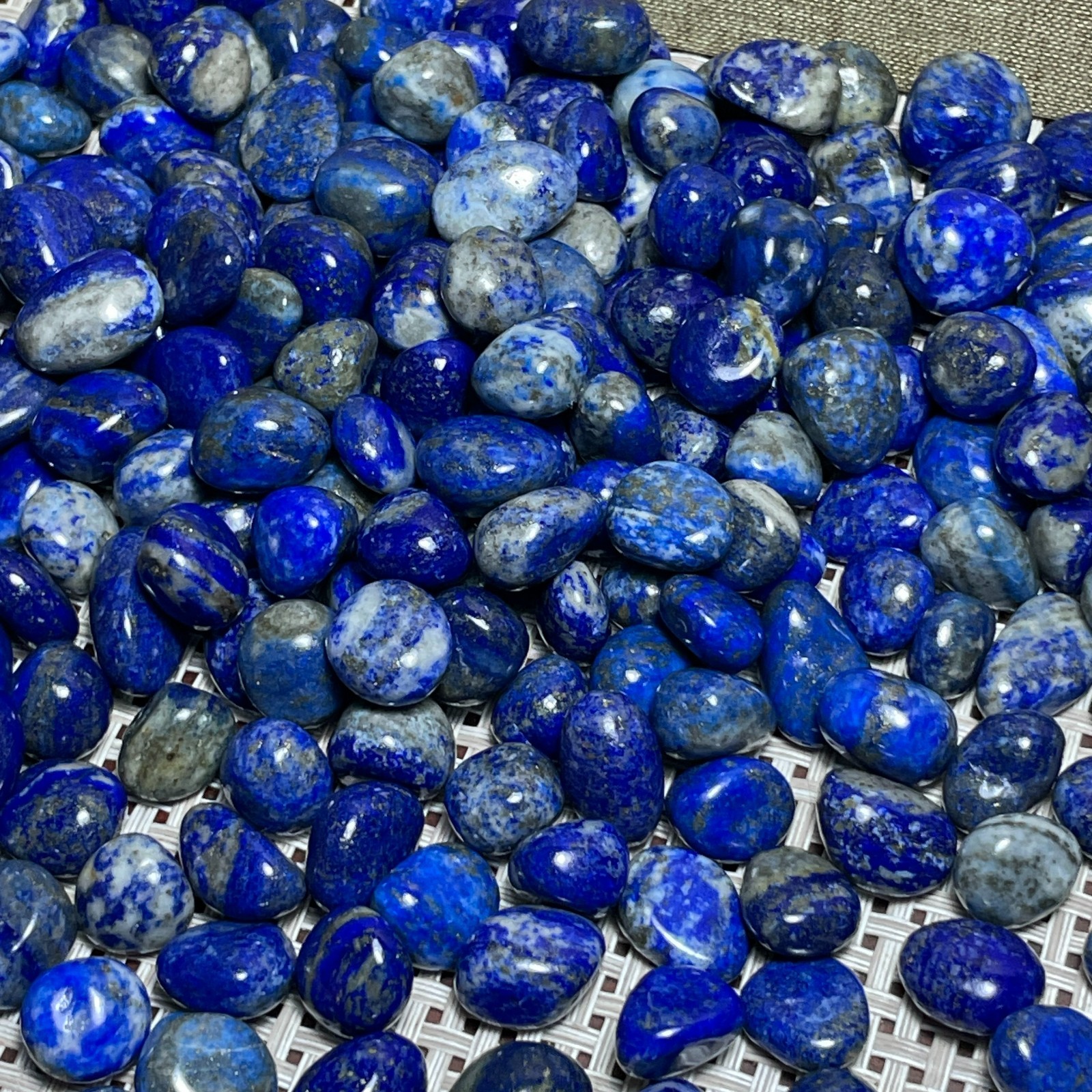 50g Tumbled Stone Lapis Lazuli stone raw rock polished Healing Crystal