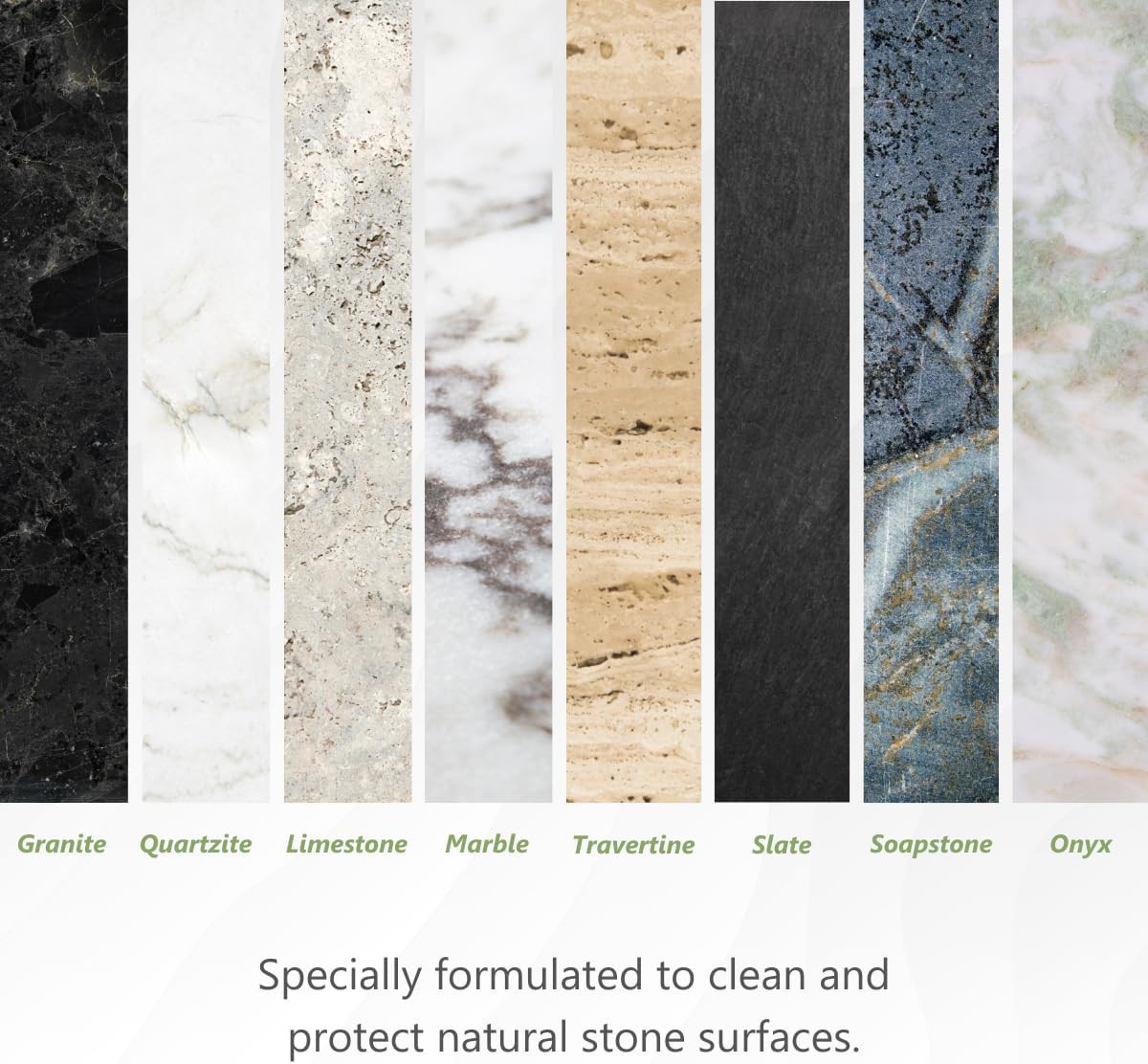 MORE Stone & Quartz Cleaner + Protector – Water-Based Surface Spray – Granite, Q