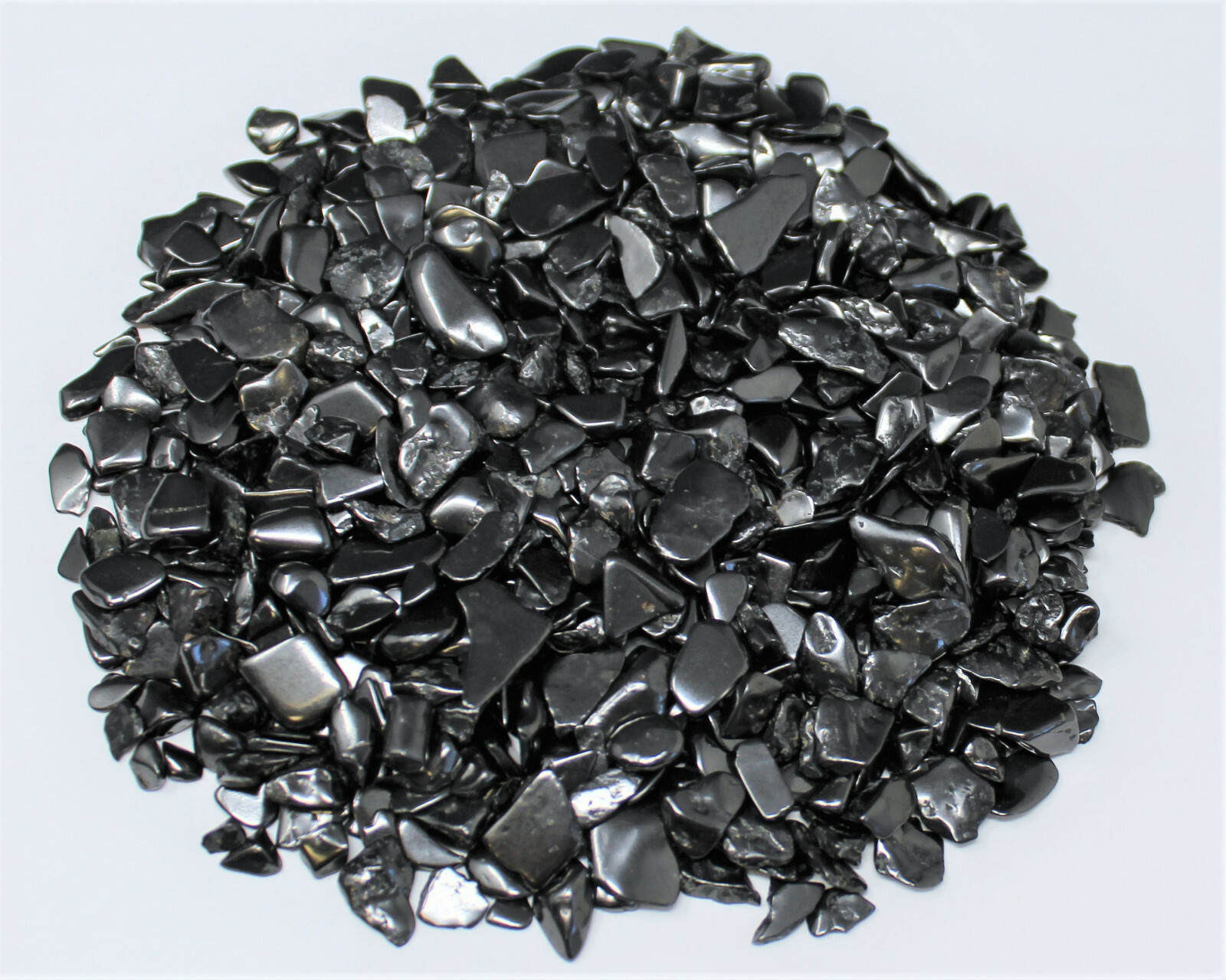 Shungite Semi Tumbled Gemstone Mini Chips 5-15 mm Wholesale Bulk Lots
