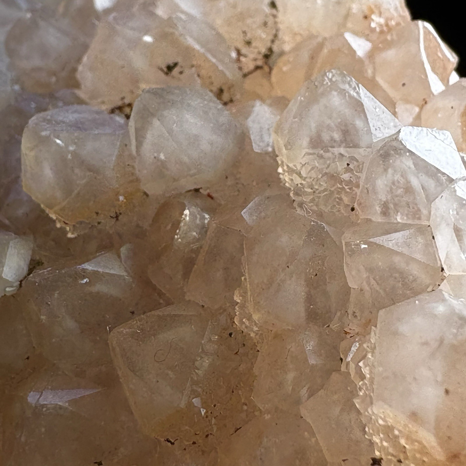 Natural Crystal Quartz Cluster w/ White Pyramid Inclusion Raw Mineral Healing