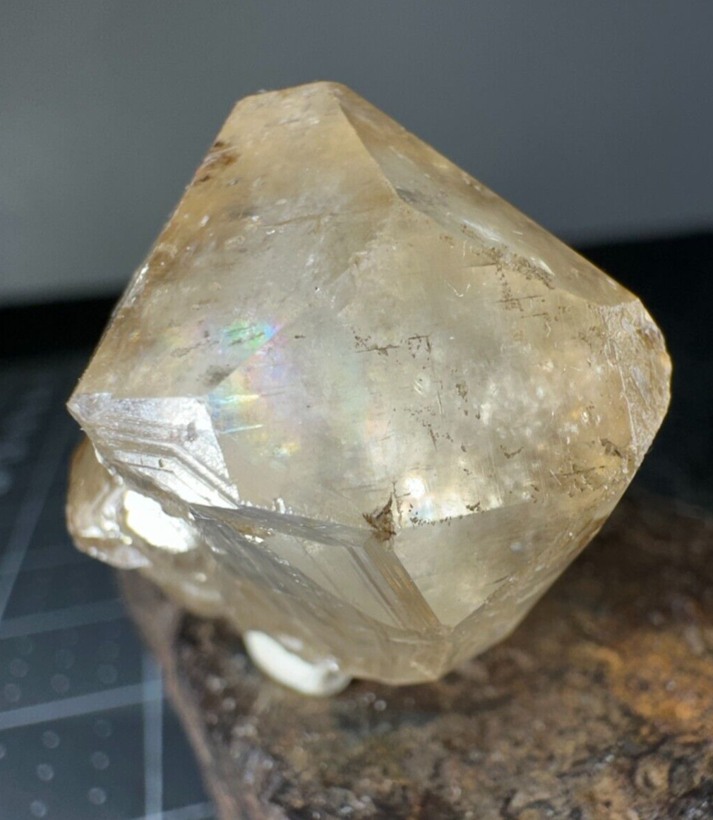 ➤ 1-3/8″ CLEAR “MERCEDES” CALCITE Pleasant Ridge Rensselaer Indiana VIDEO➤429
