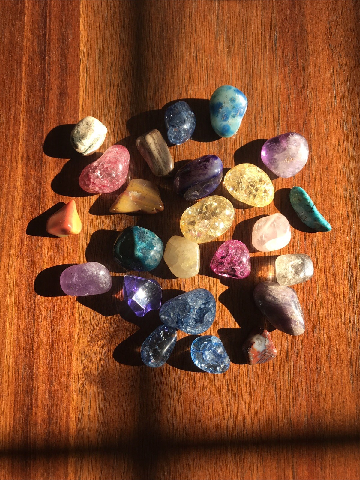 2 Oz. Lot /Tumbled/ Rocks Stones,