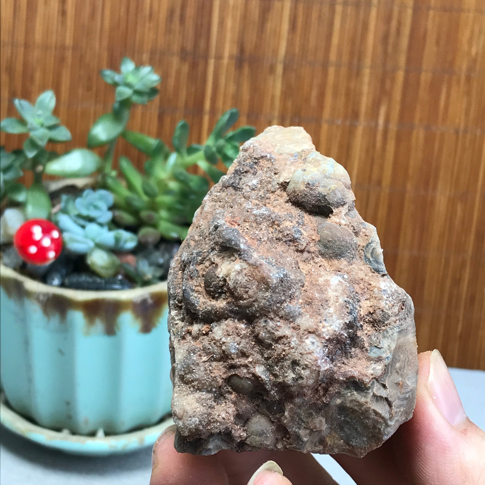 Natural crazy Mexican agate Crystal gemstone rough original Specimen 154g A6969