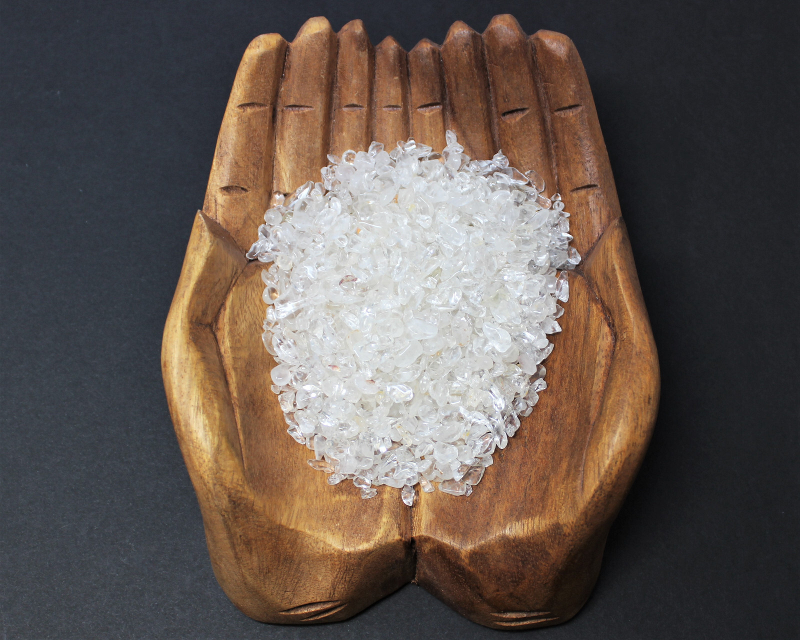 Bulk 1/4 lb Clear Quartz Semi Tumbled Stones Chips Mini Crystal 5 – 15 mm (4 oz)