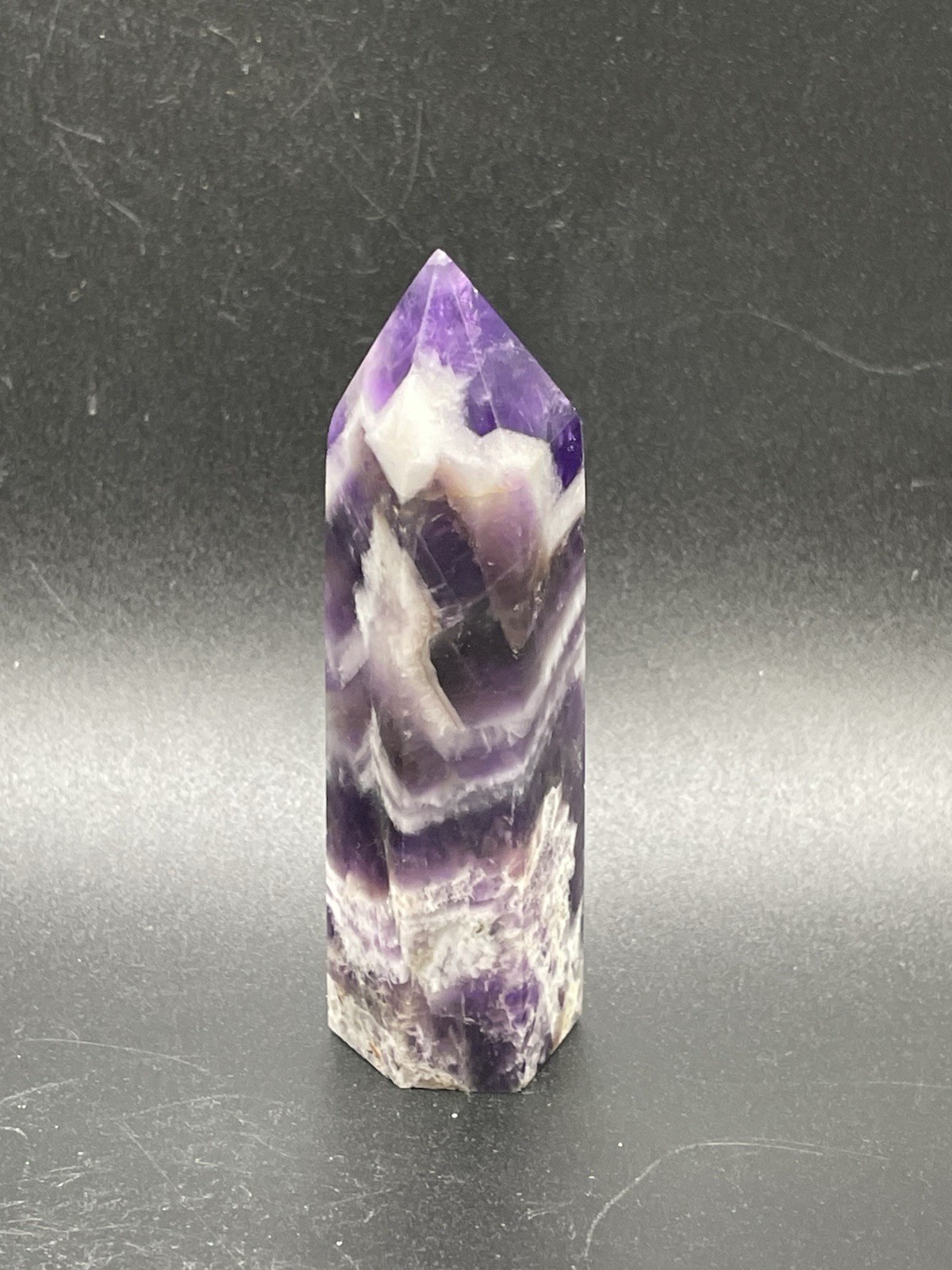 Chevron Amethyst Tower 72g