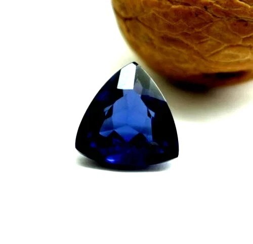 8 Ct Natural AAA+Quality Certified Blue Tanzanite Trillion Cut Loose Gemstone