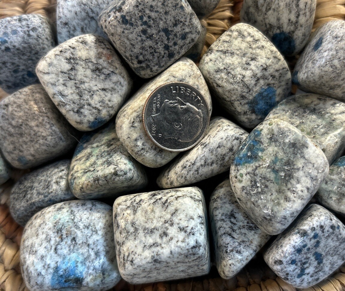 1 Kilogram Of Tumbled A Grade K2 Average Size 14 Grams