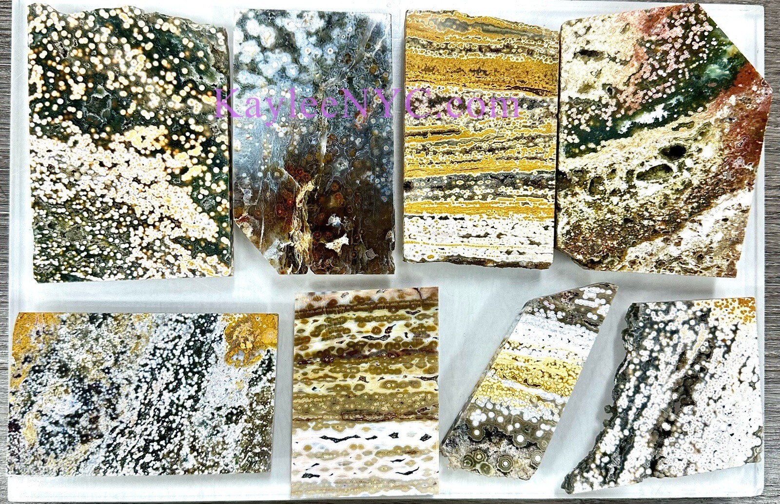 Wholesale Lot 2 Lbs Natural Ocean Jasper Slab Crystal Nice Quality Healing
