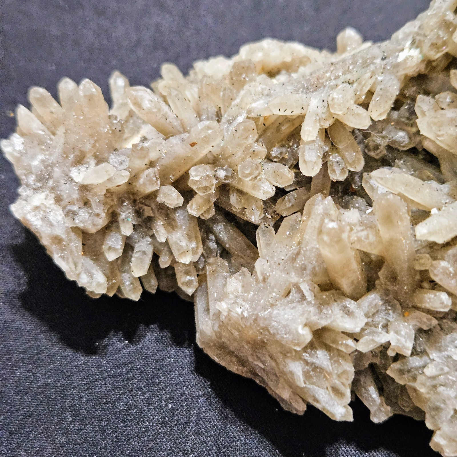Natural Raw Smoky Quartz Crystal Cluster Mineral Specimen, Healing, 290g