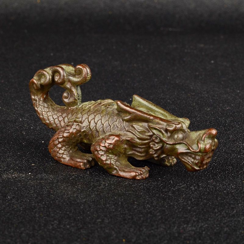 135g Ancient Chinese Handcrafted.Brass Exquisite.The Child of the Dragon.gift.