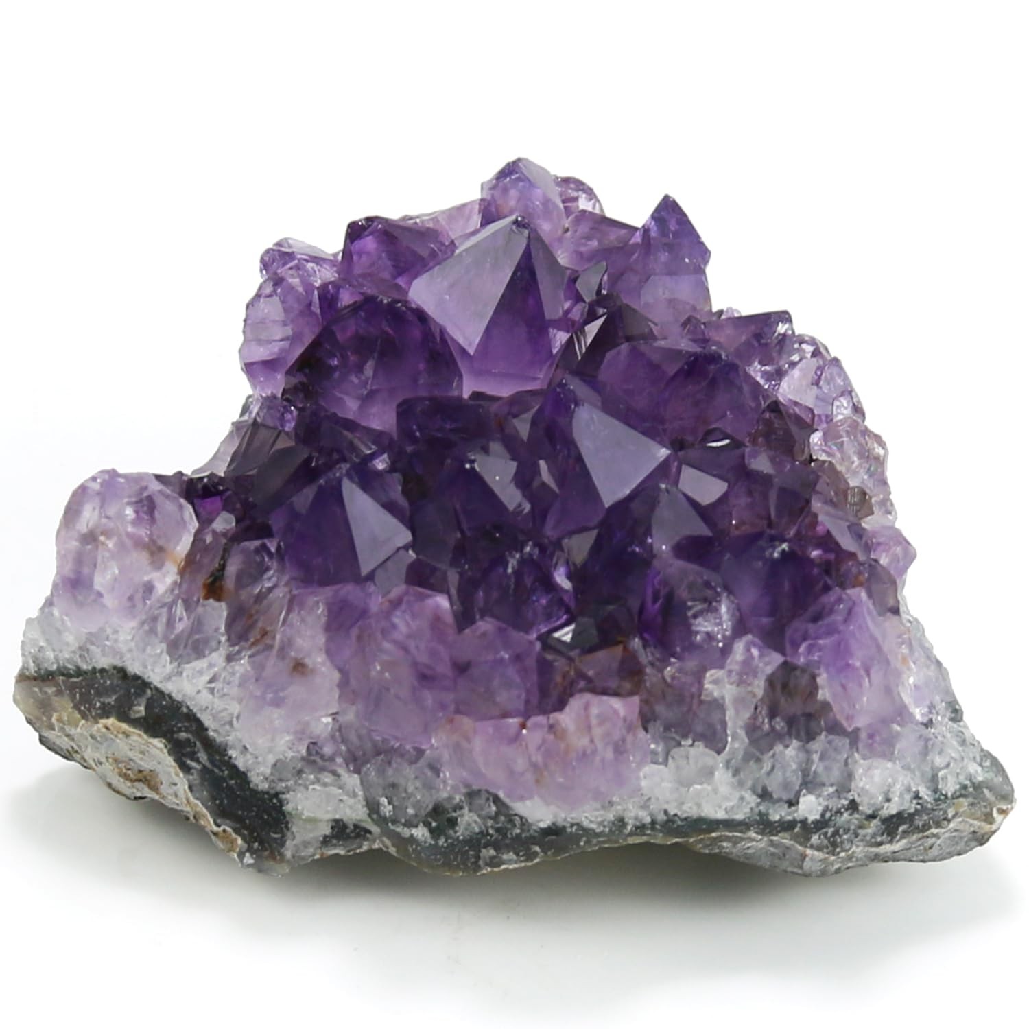 Natural Amethyst Cluster Purple Crystal Stone Healing Crystal Mineral Home Decor