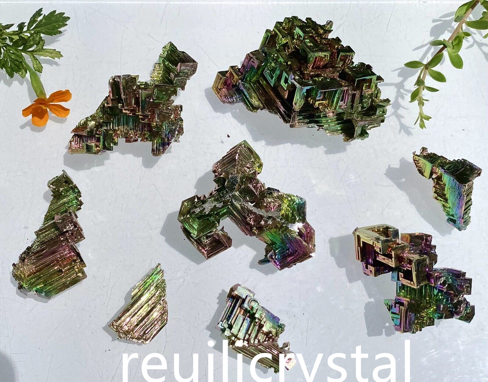 Wholesale Lot 2Lb Bismuth Specimens Healing Energy