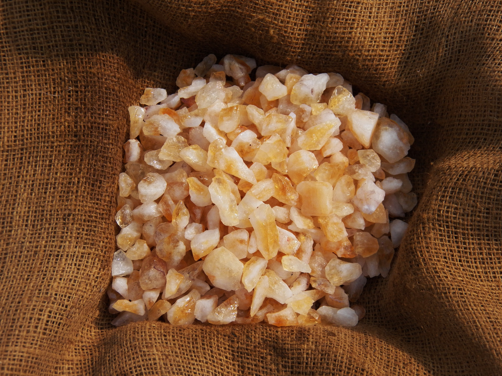 500 Carat Lots of Citrine Points Rough – Plus a FREE Faceted Gemstone