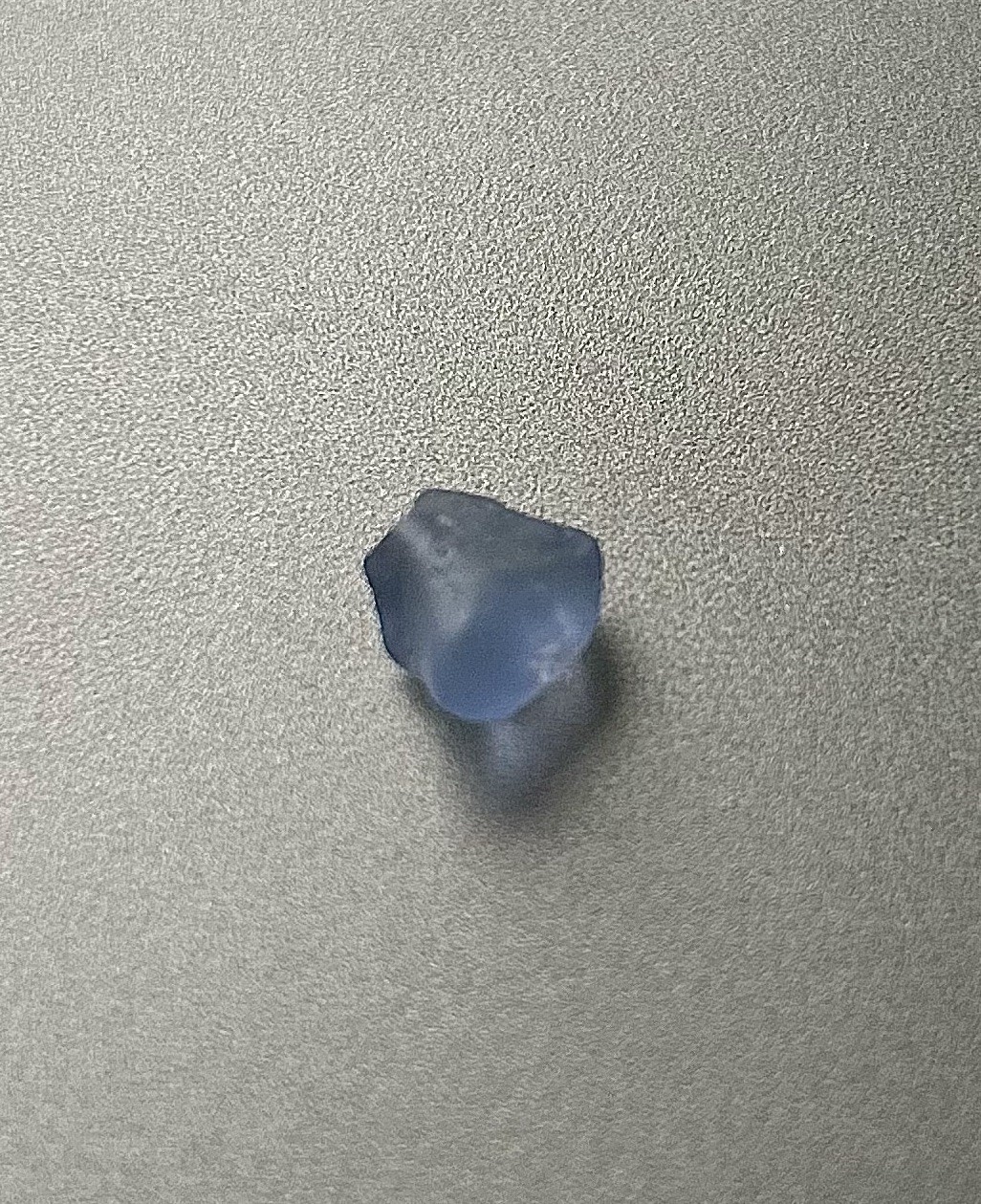 Blue Sapphire Facet Rough Crystal Unheated Sri Lanka 4.30 carats