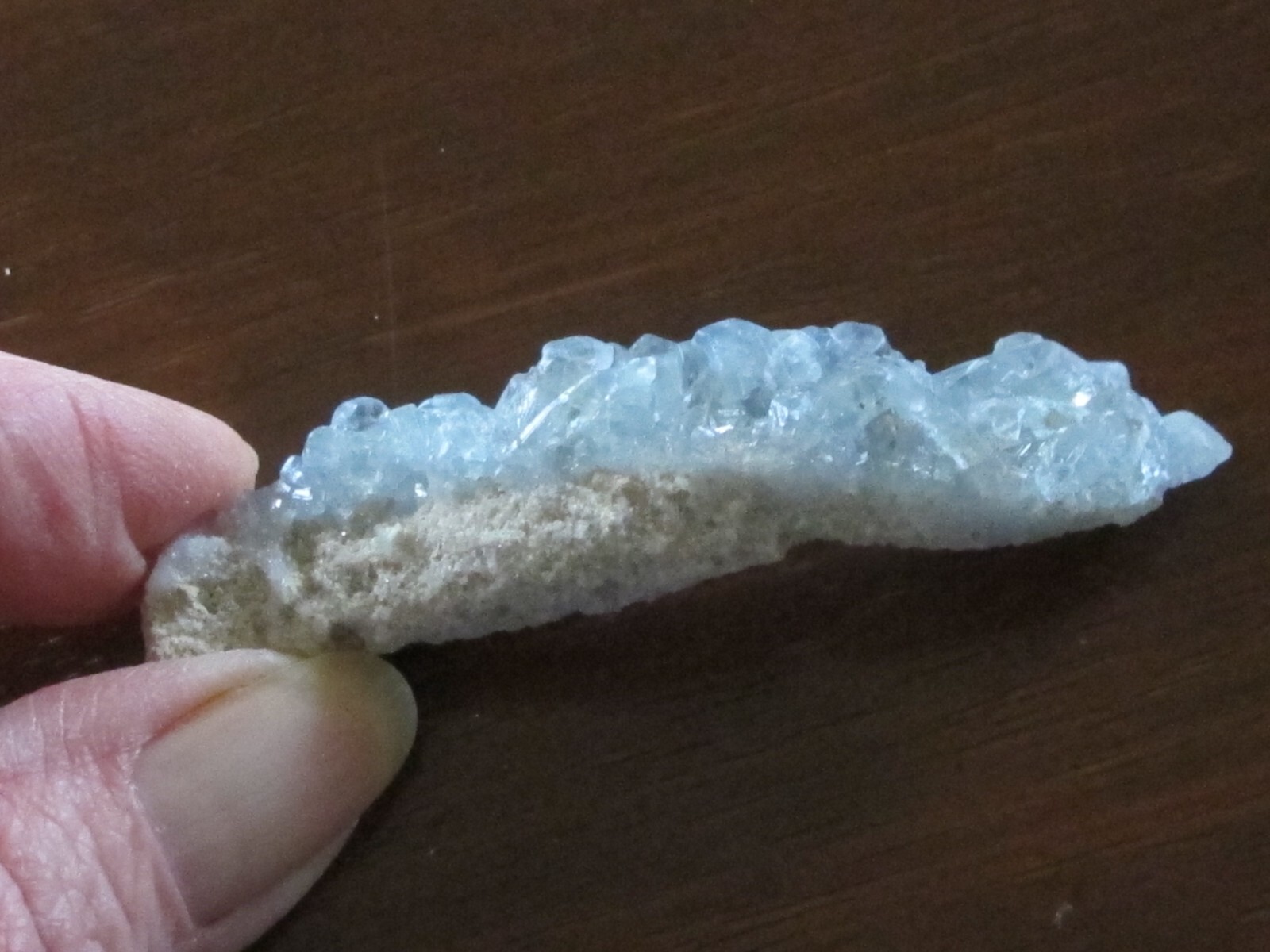 Exceptional Long Blue Barite * 22 grams * Lovely dark Blue * Stoneham