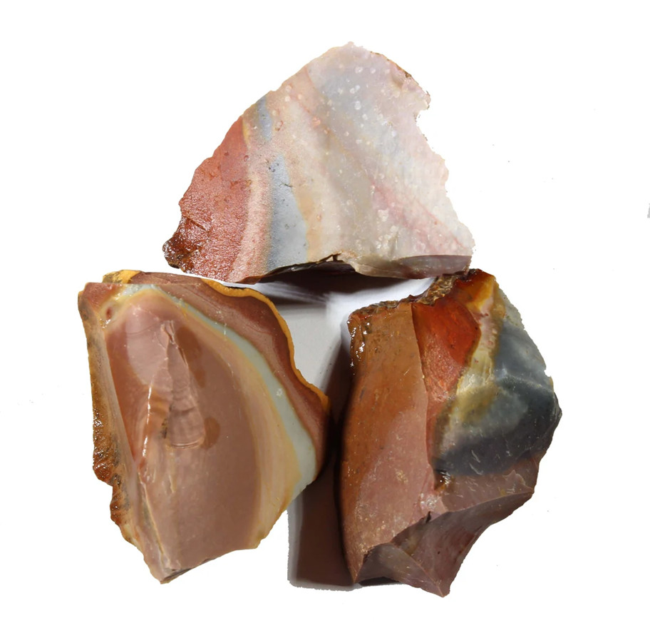 Polychrome “Desert” Jasper – Rough Rocks for Tumbling – Bulk Wholesale options