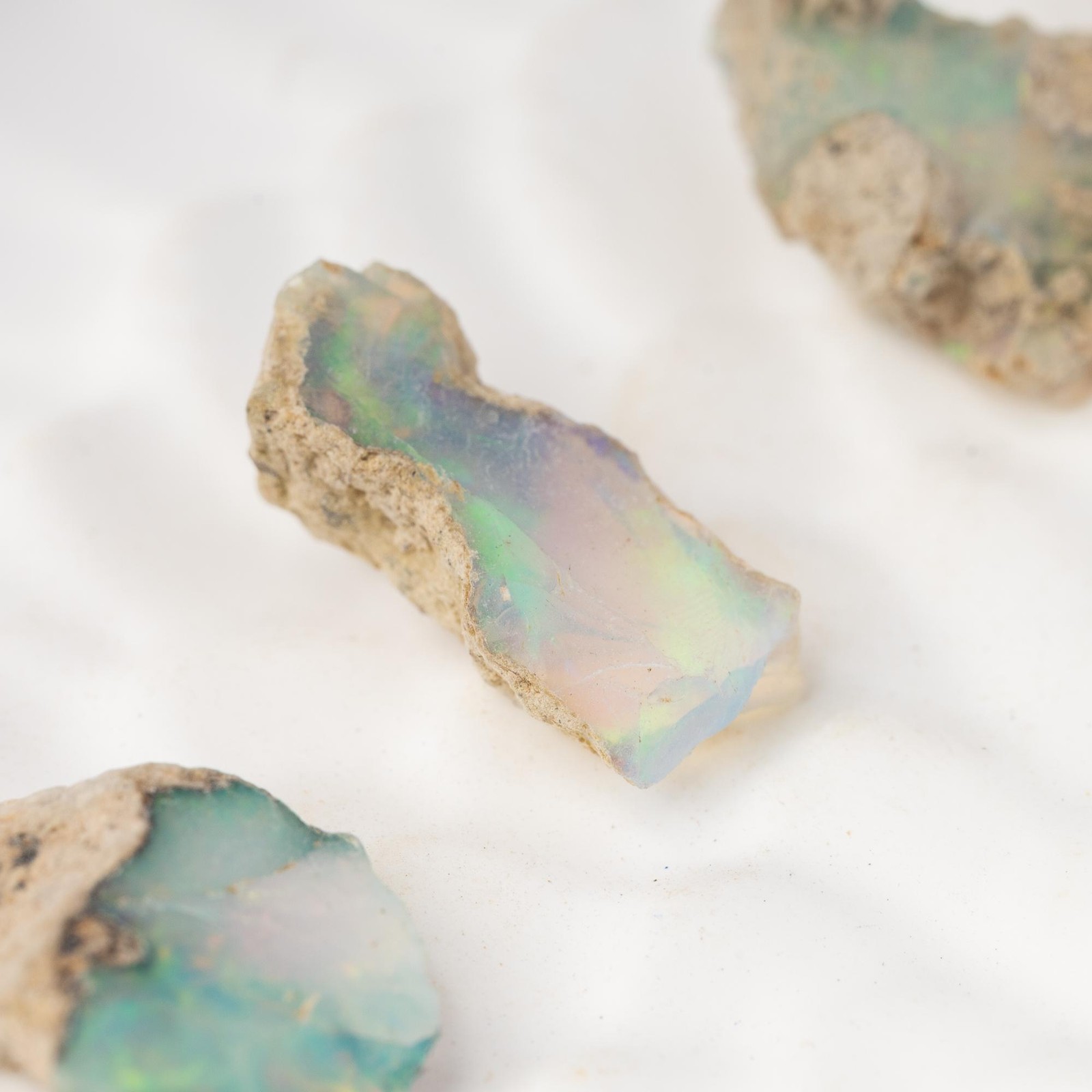 Ethiopian Opal Natural Opal Stone Raw Crystal Specimen Collector Gift
