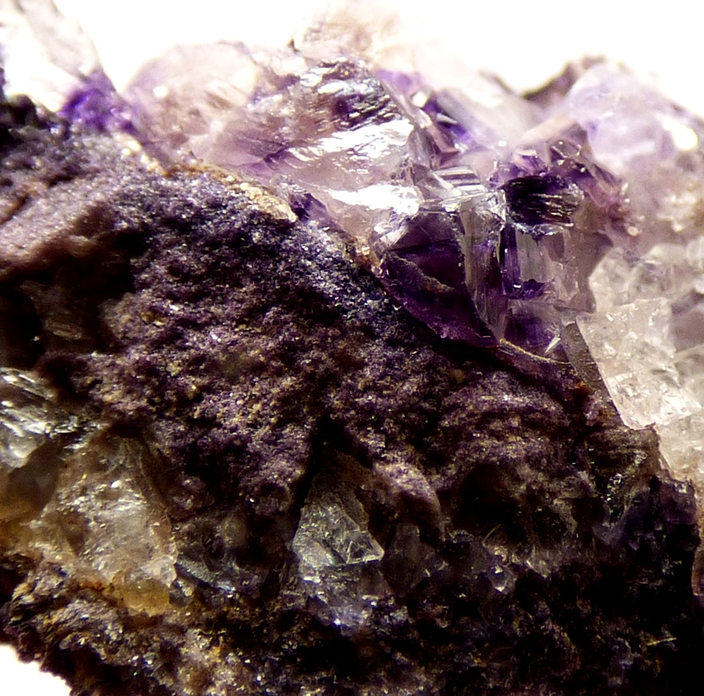 Blue John Fluorite Crystal Specimen Derbyshire UK 3.5g 26mm Unpolished