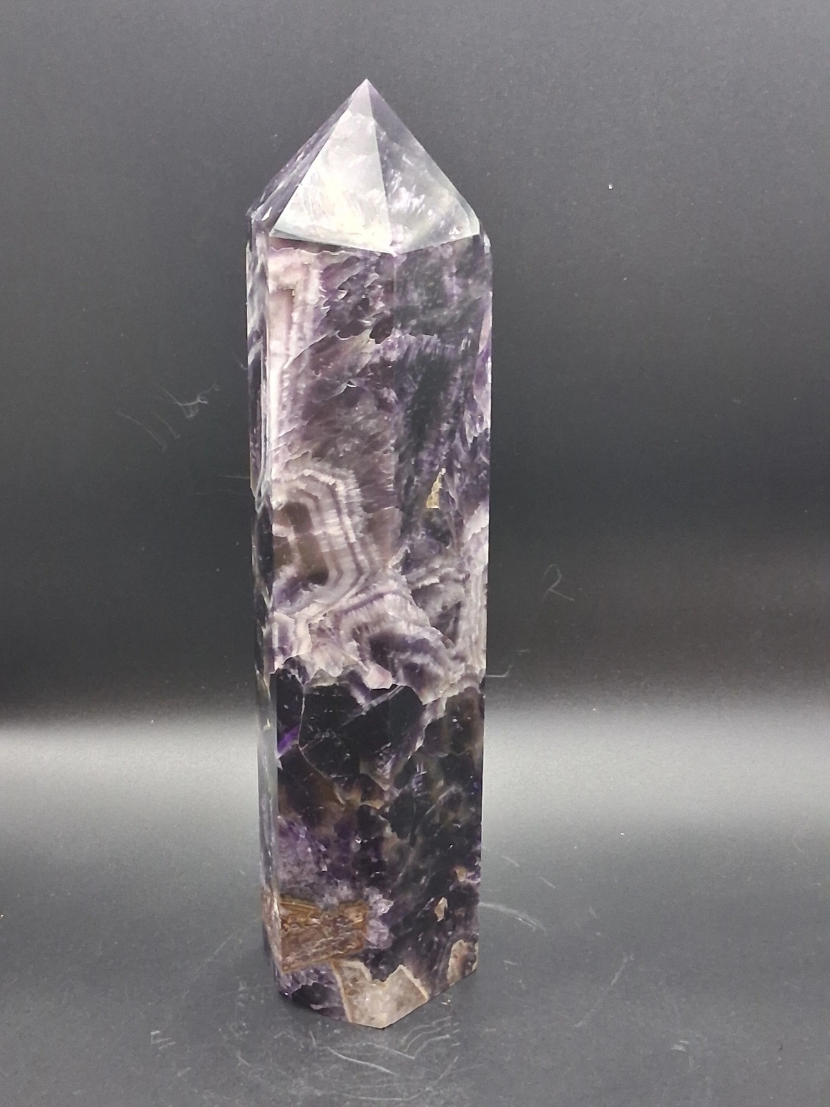 Large dream amethyst tower! 2.2 pounds, 8.5 inches tall!
