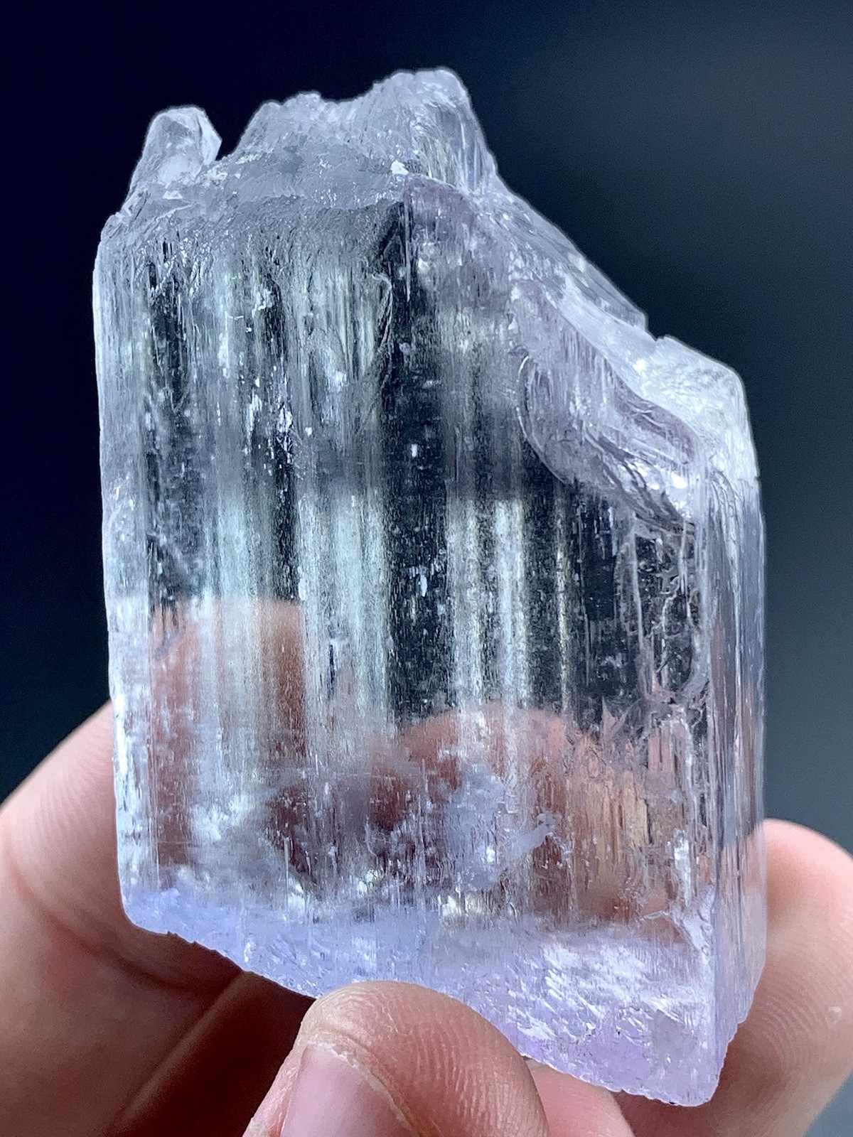 350 Carat Natural Pink Kunzite Crystal Specimen From Afghanistan