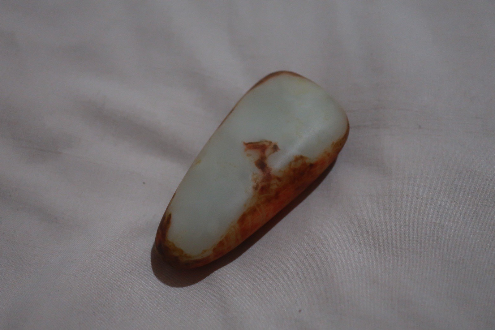 Natural Jade Stone White Hetian