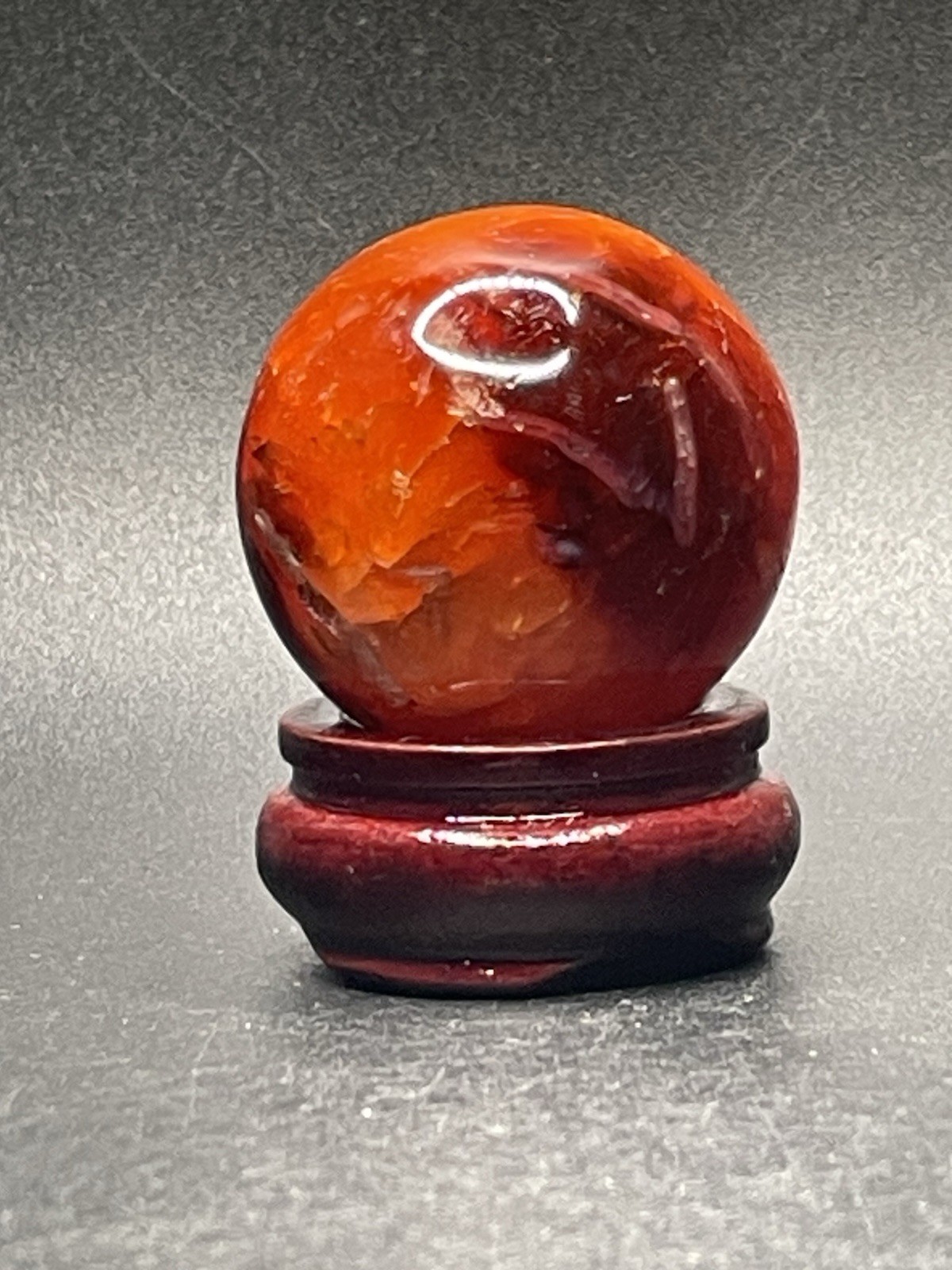Carnelian Sphere 65g