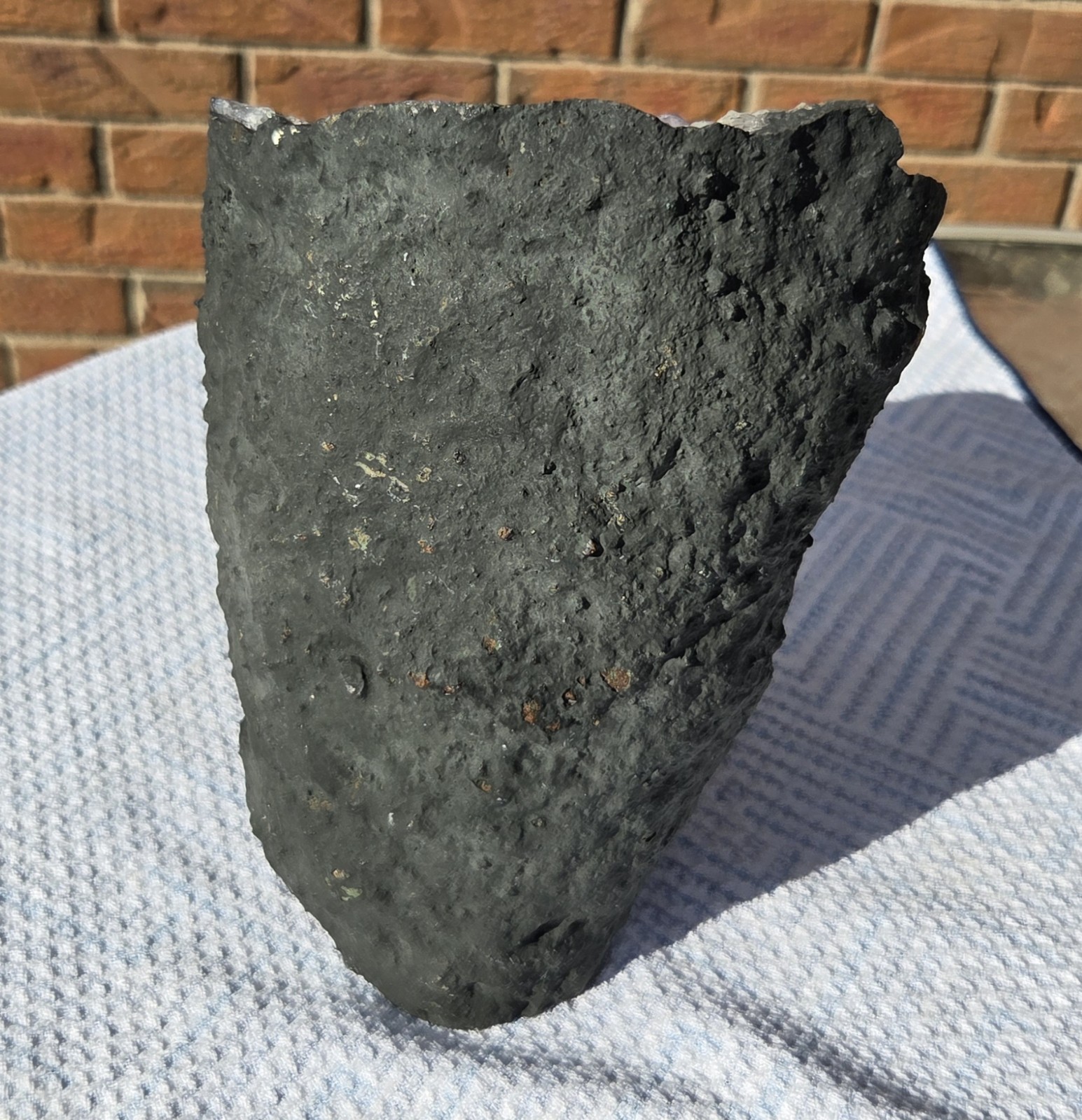 10.27 lb Natural Rough Cut Amethyst Geode Quartz Crystal Cluster Energy Healing