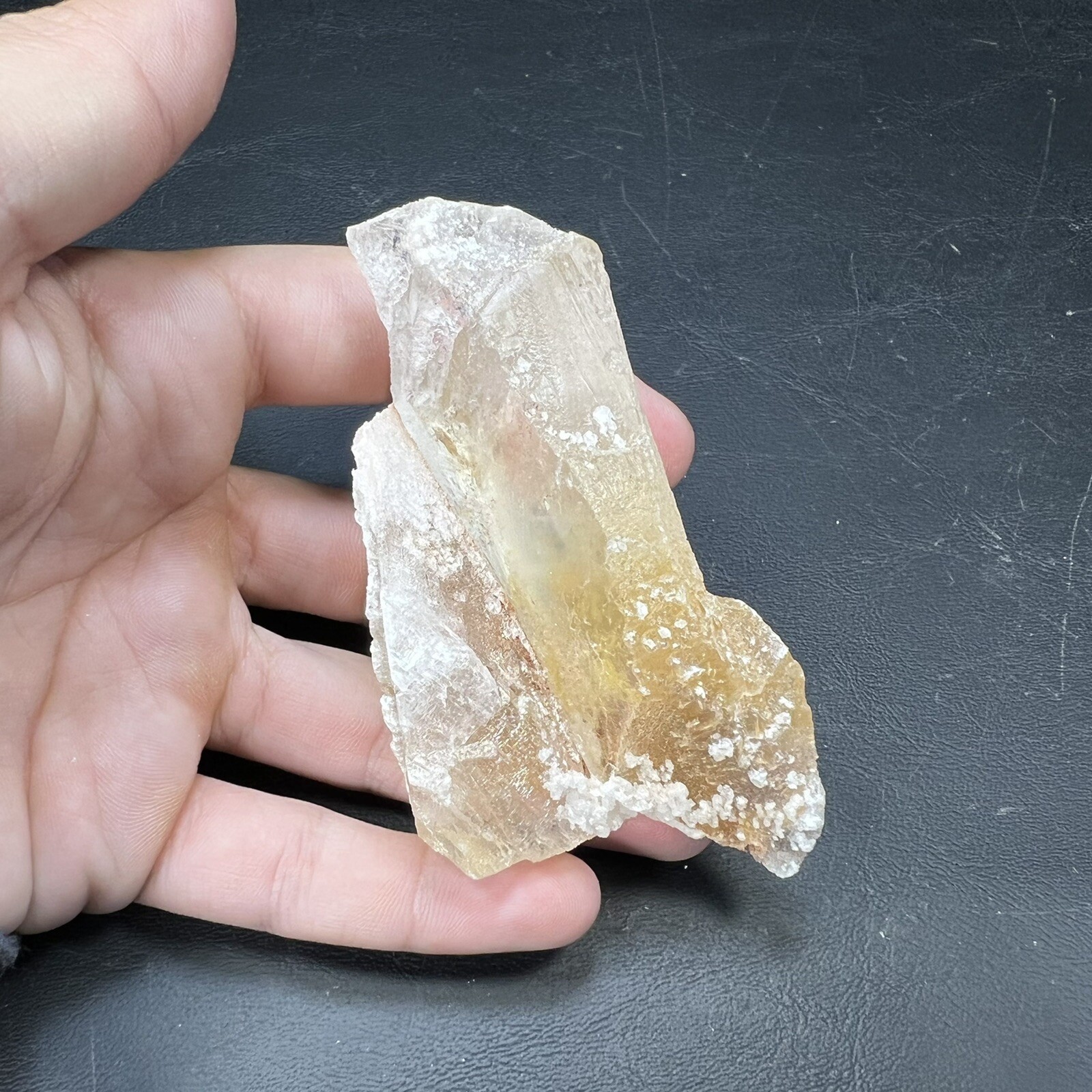 Golden Phantom Selenite cluster aka: Gypsum | Utah