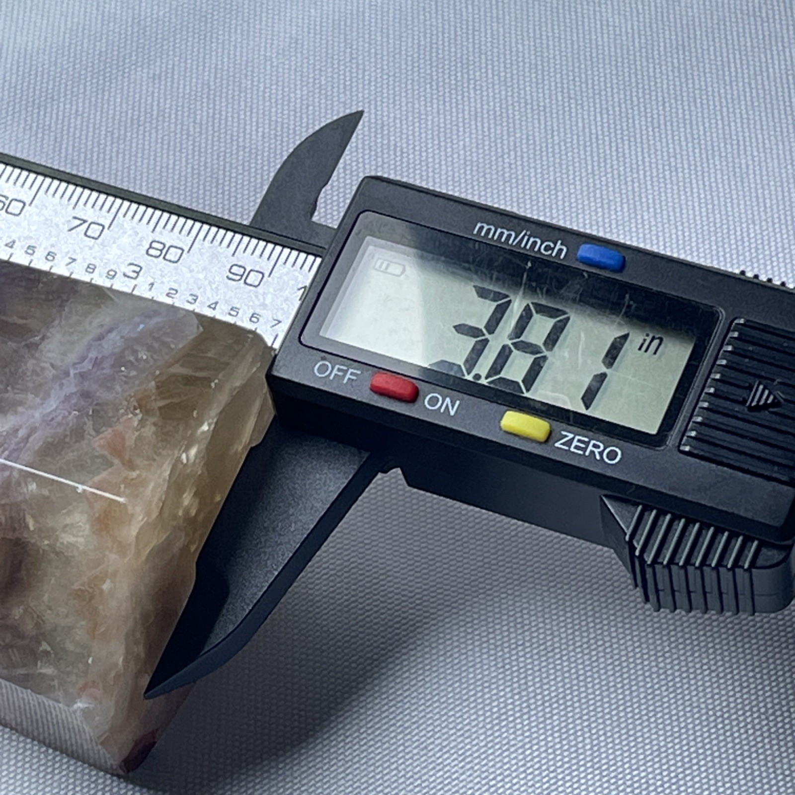 Colorful Rainbow Fluorite PolishedCrystal Tower 3.82”/10cm, TW 11.8oz