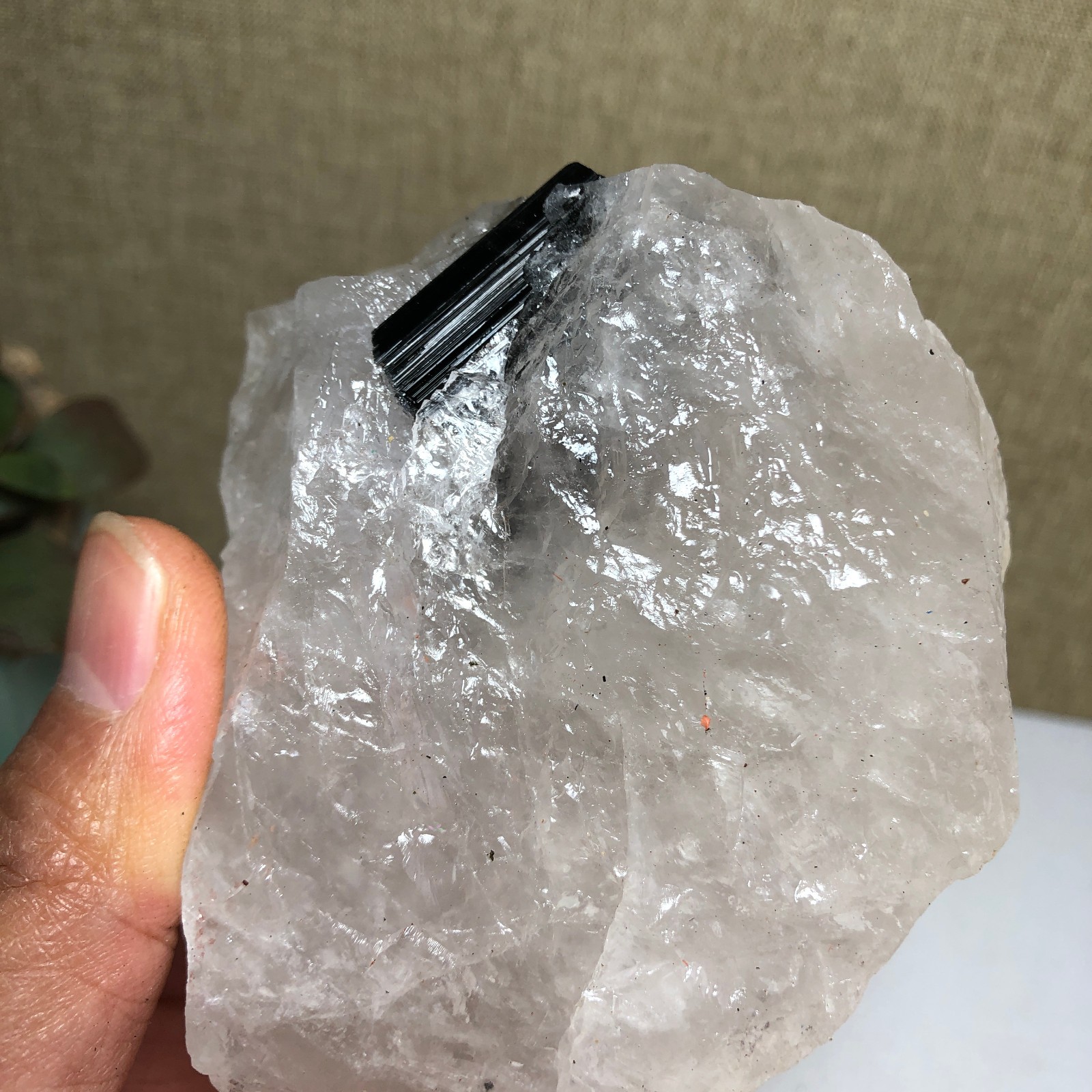 Natural tourmaline Crystal paragenesis gemstone original Specimen 290g A1684