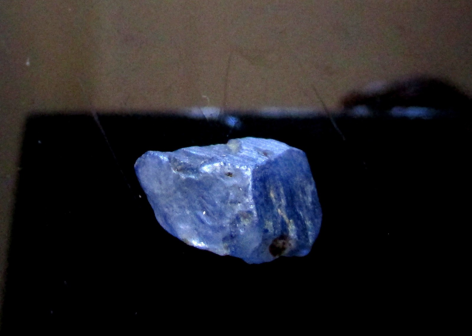 Natural Blue Sapphire Crystal Specimen, 10.75 Carats, Jammu Kashmir Origin