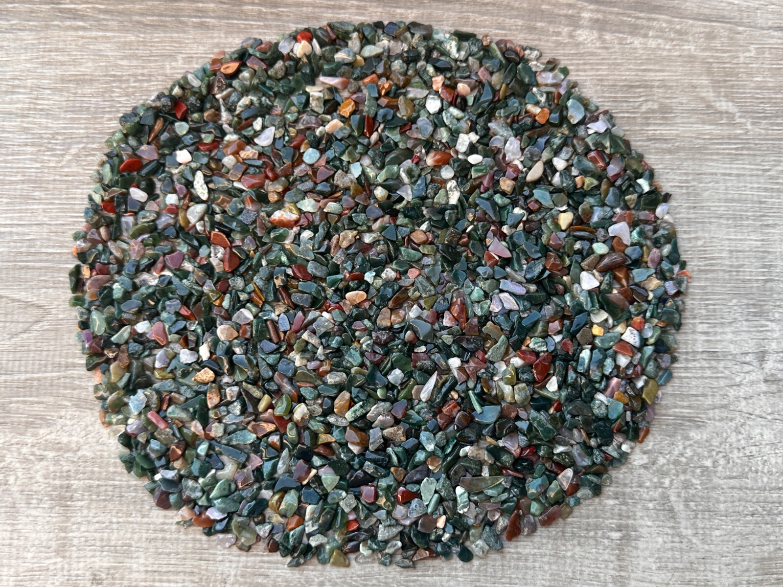 Fancy Jasper Semi Tumbled Gemstone Mini Chips 3 – 10 mm, Wholesale Bulk Lot
