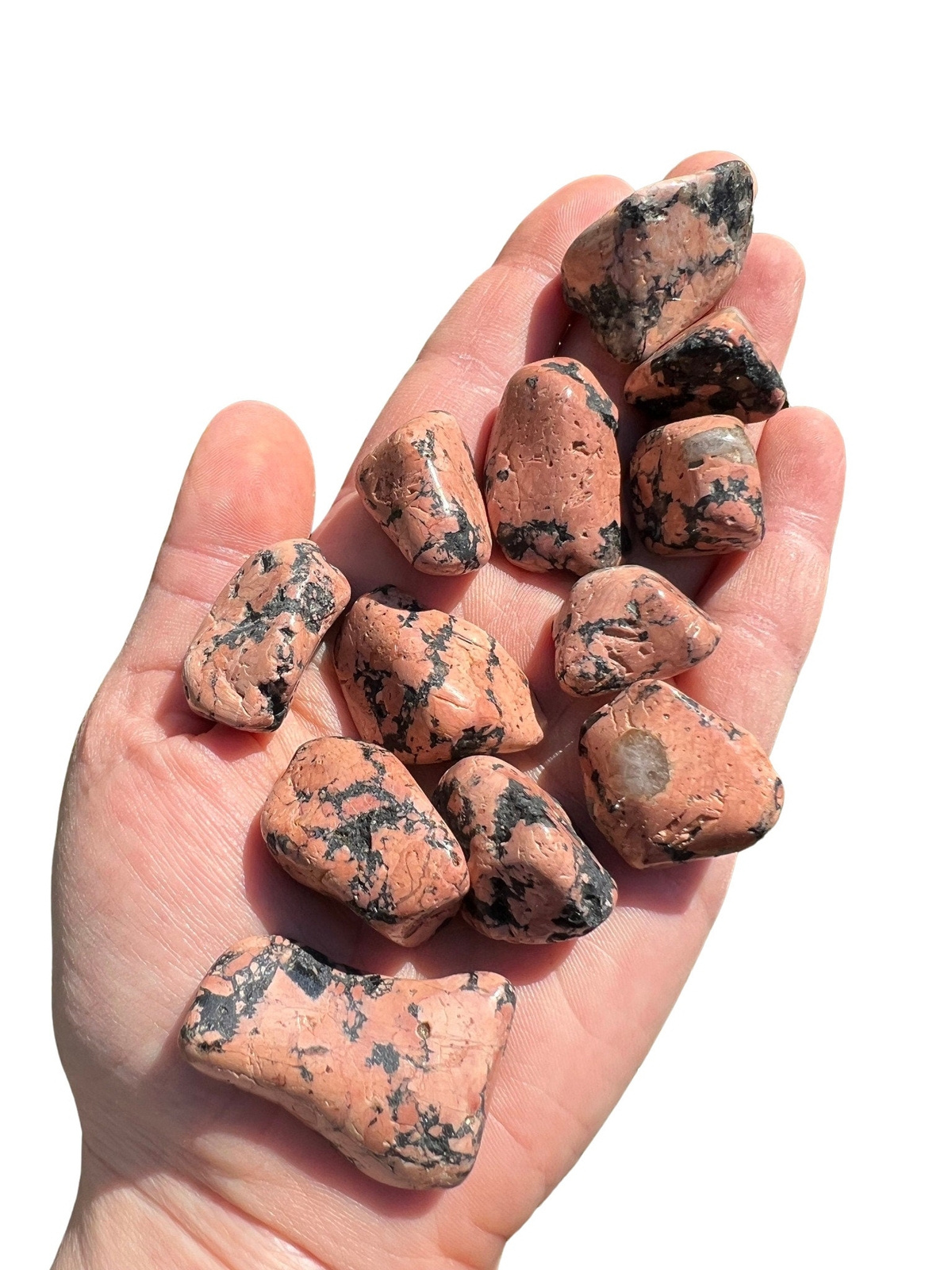 Luxullianite Tumbled Stone, Natural Luxullianite Crystal from United Kingdom