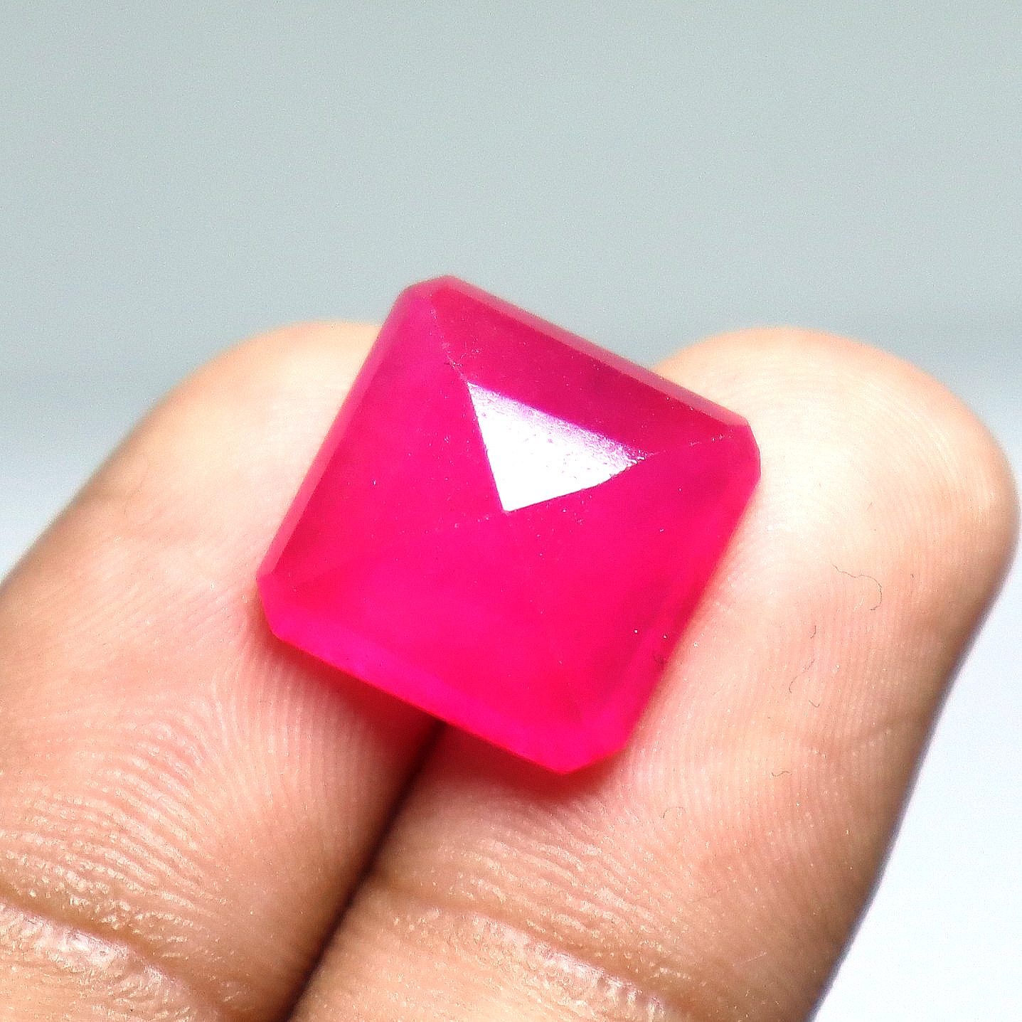 Natural Red Beryl Bixbite From Utah 10 Ct Certified Radiant Cut Loose Gemstone