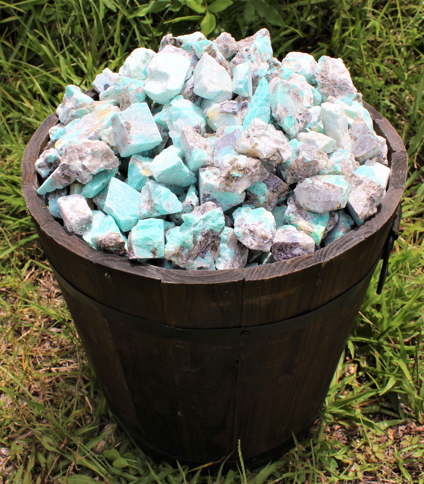 HUGE Wholesale 11 lb Lot Bulk Natural Rough Amazonite Crystal Healing Raw